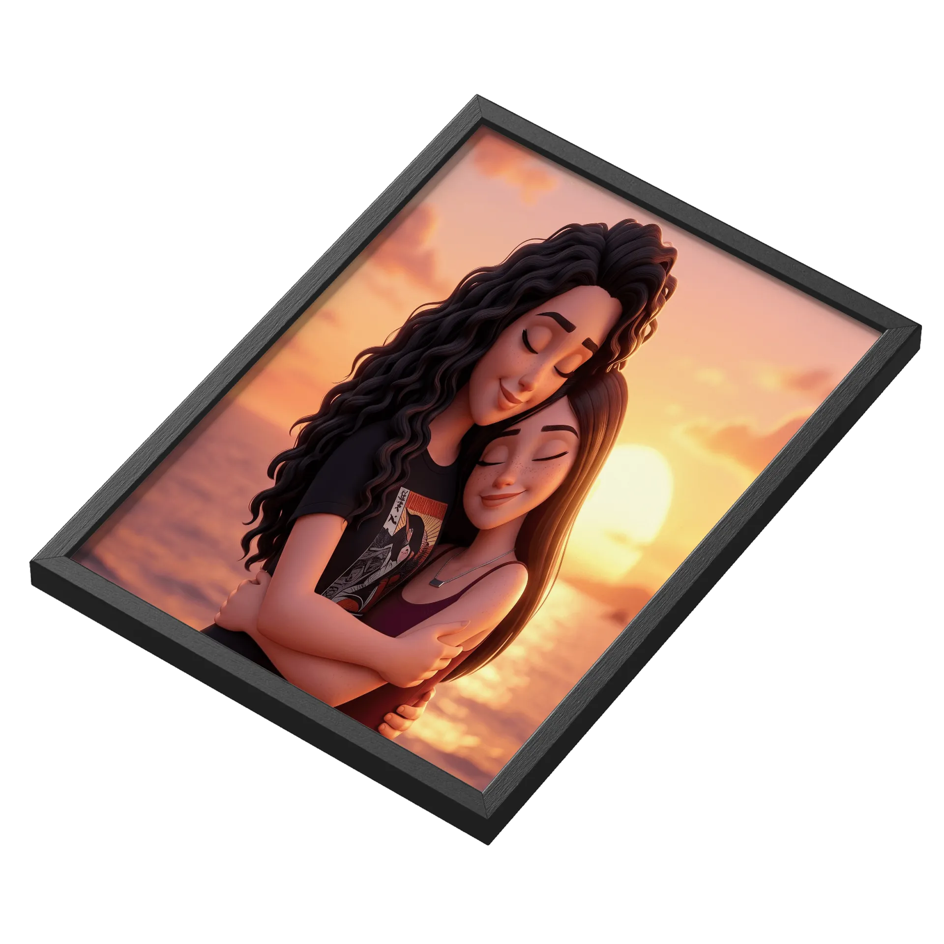 Quadro A3 personalizado Com Vidro de Dani — imagem 3 de 3