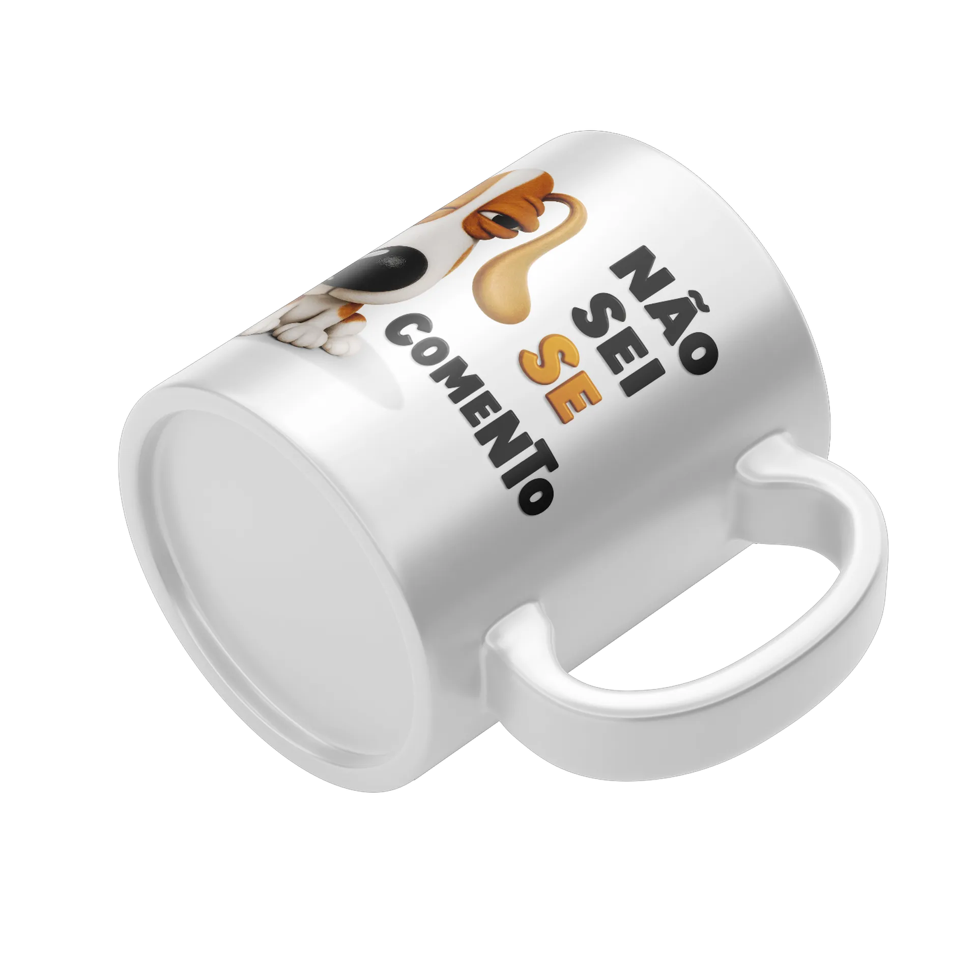 Caneca Não Sei se Comento - Imagem 5