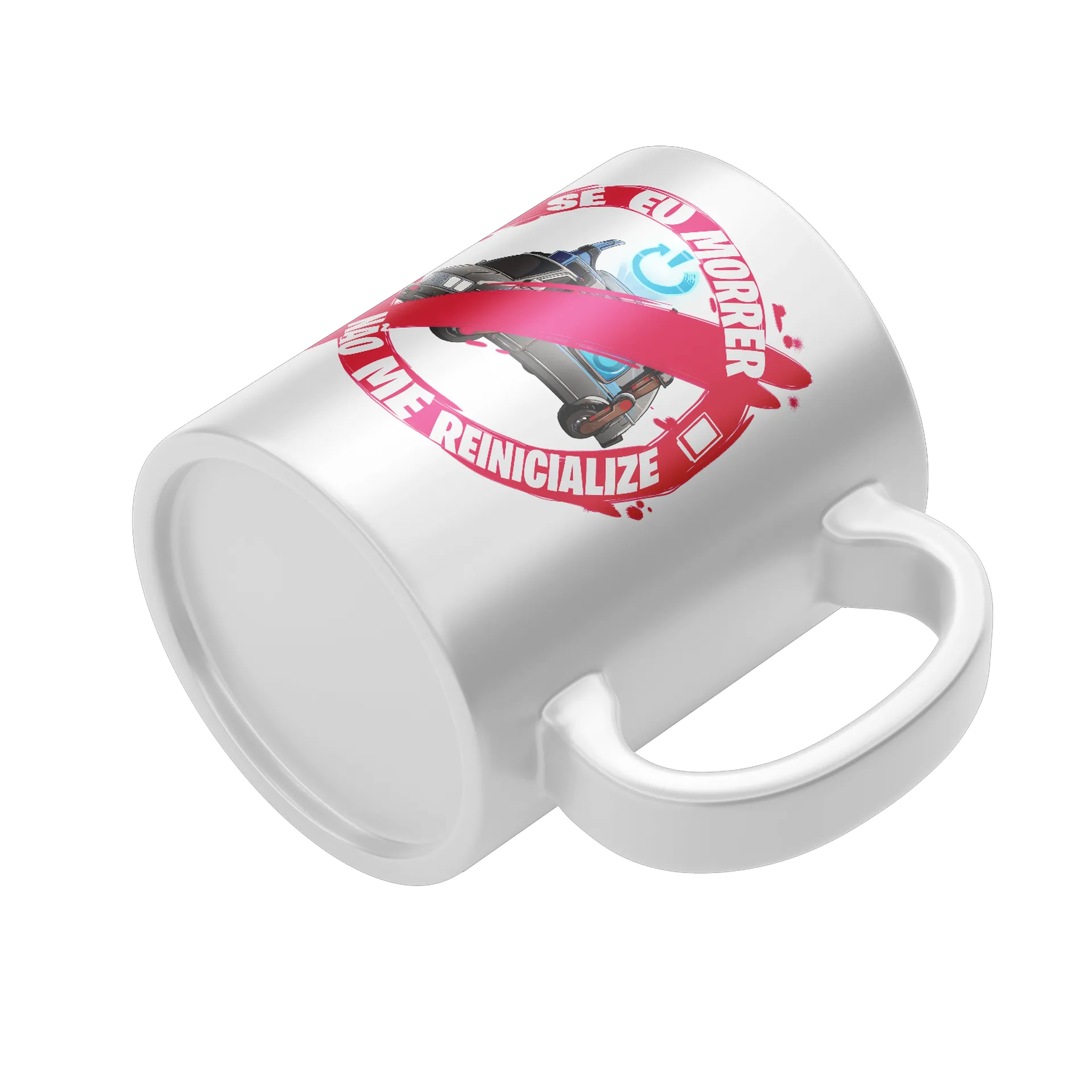 Caneca Proibido Reinicializar - Imagem 5