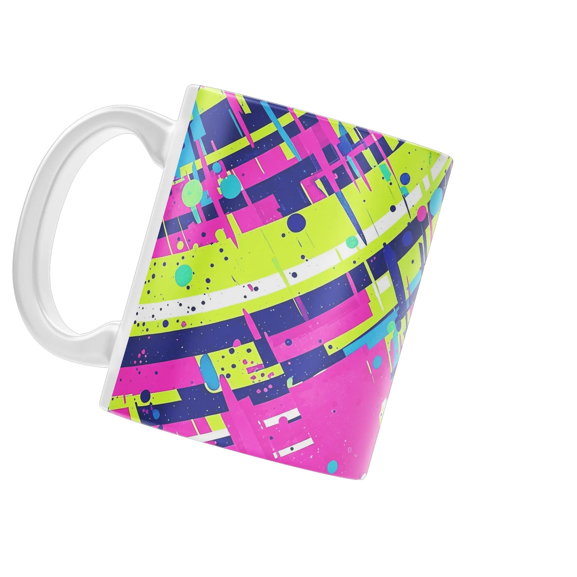 Caneca 3D Neon Fluxo 325ml - Imagem 3