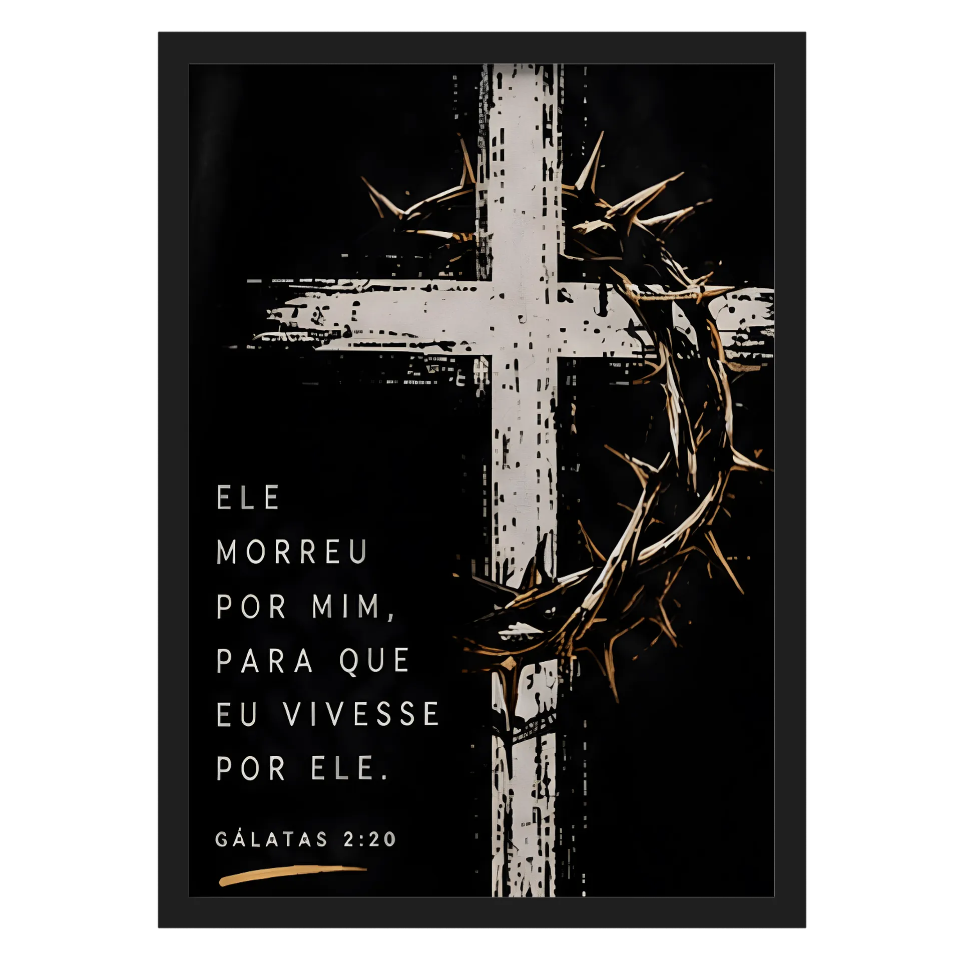 Quadro A3 personalizado Com Vidro - Imagem 1