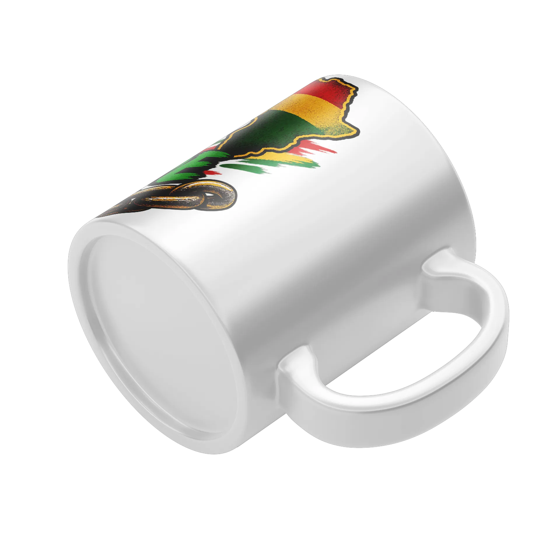 Caneca Estampa Tipográfica Respeito Luta e Igualdade 325ml - Imagem 4