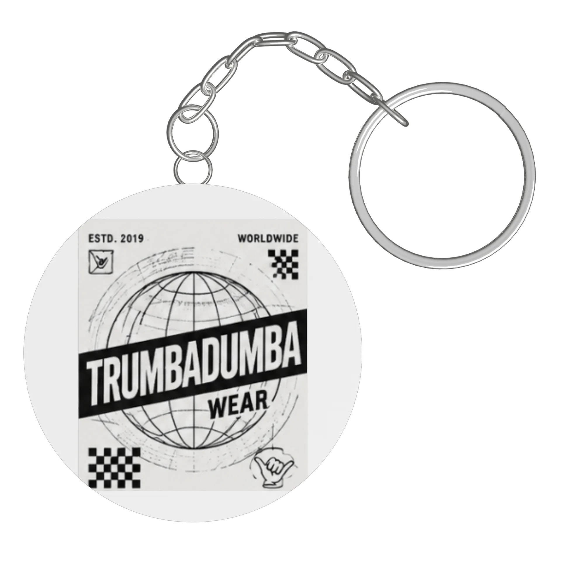 Chaveiro MDF Trumbadumba Wear de Renato — imagem 2 de 3