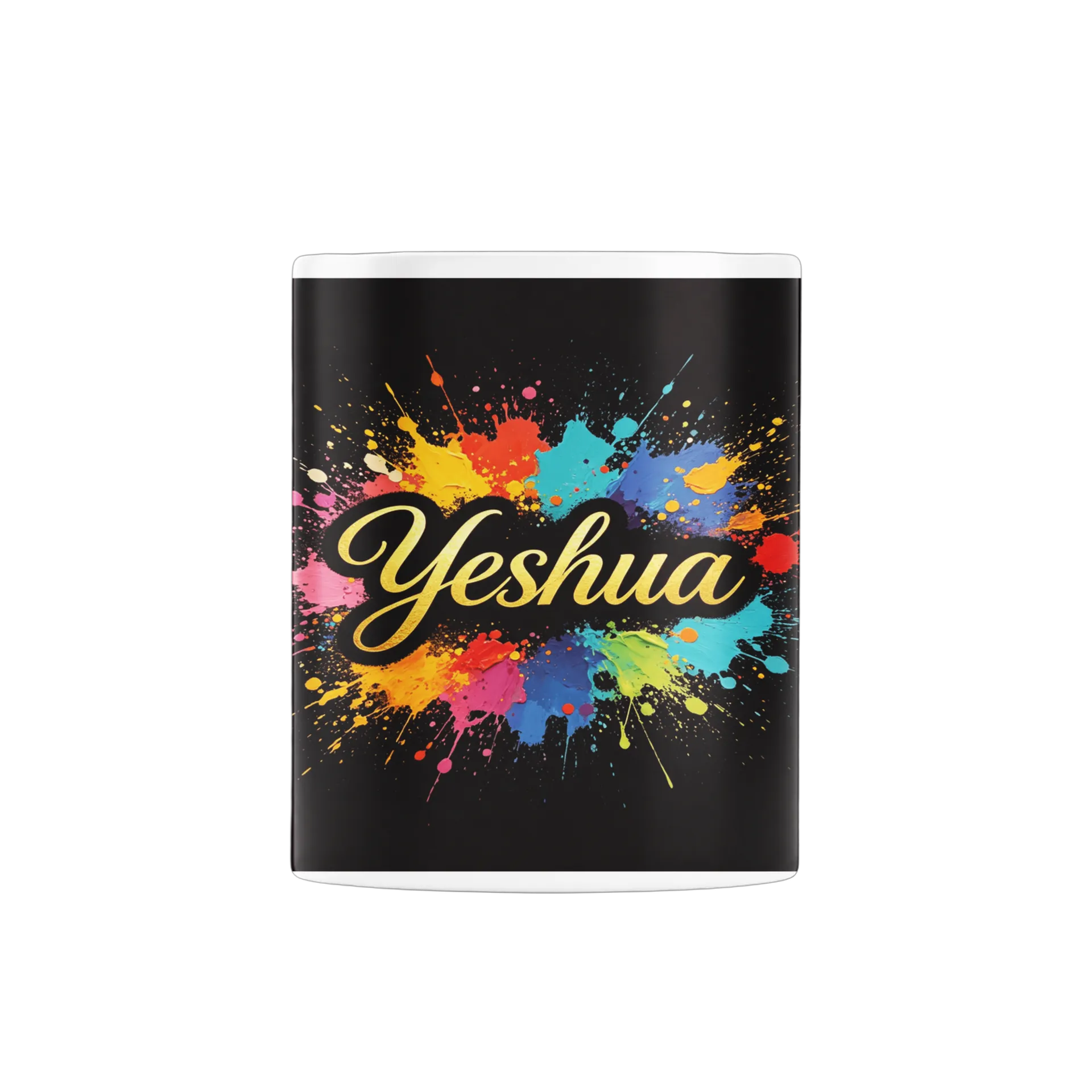 Caneca Estampa Yeshua Cores Splash 325ml - Imagem 3