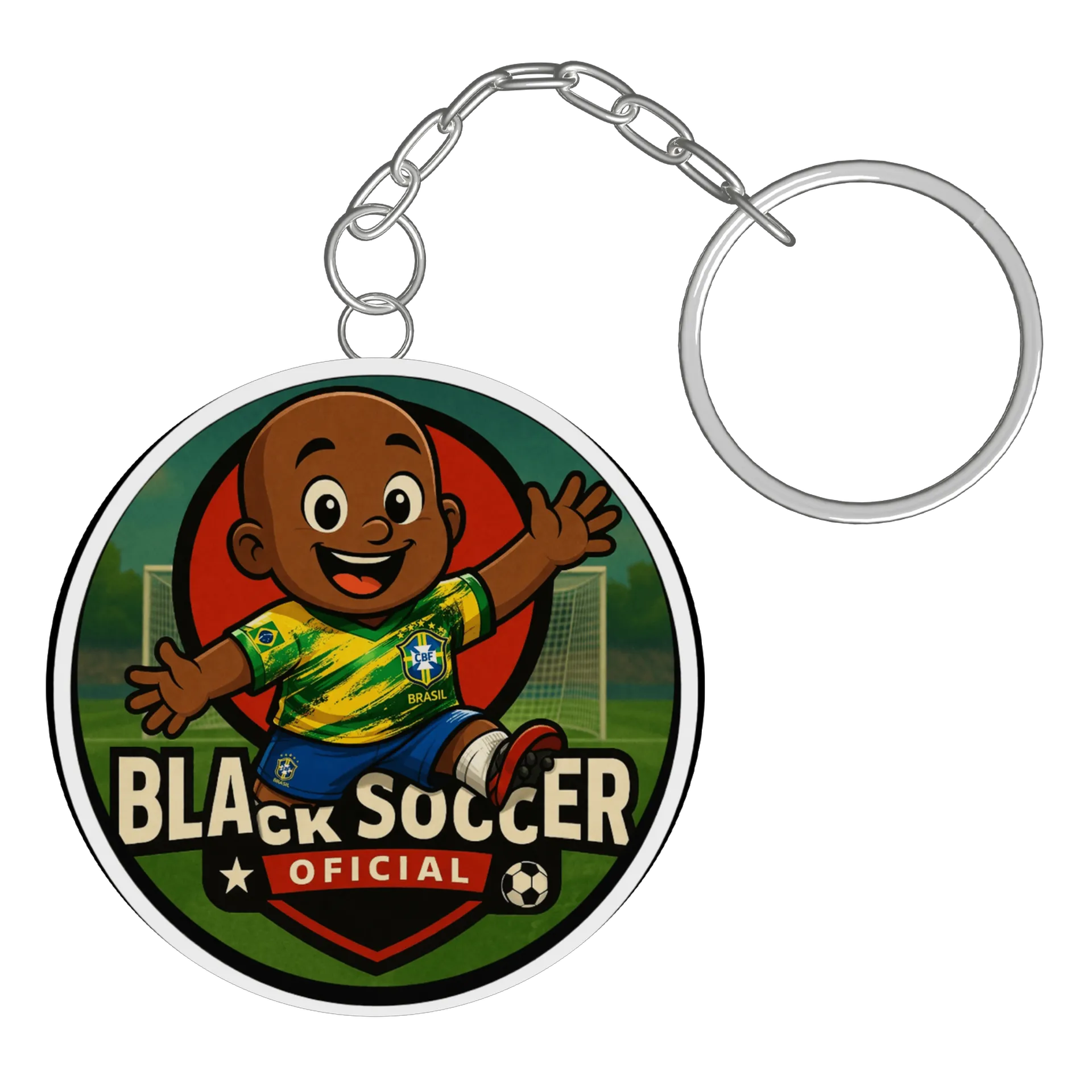 Chaveiro BLACK SOCCER OFICIAL - Imagem 3