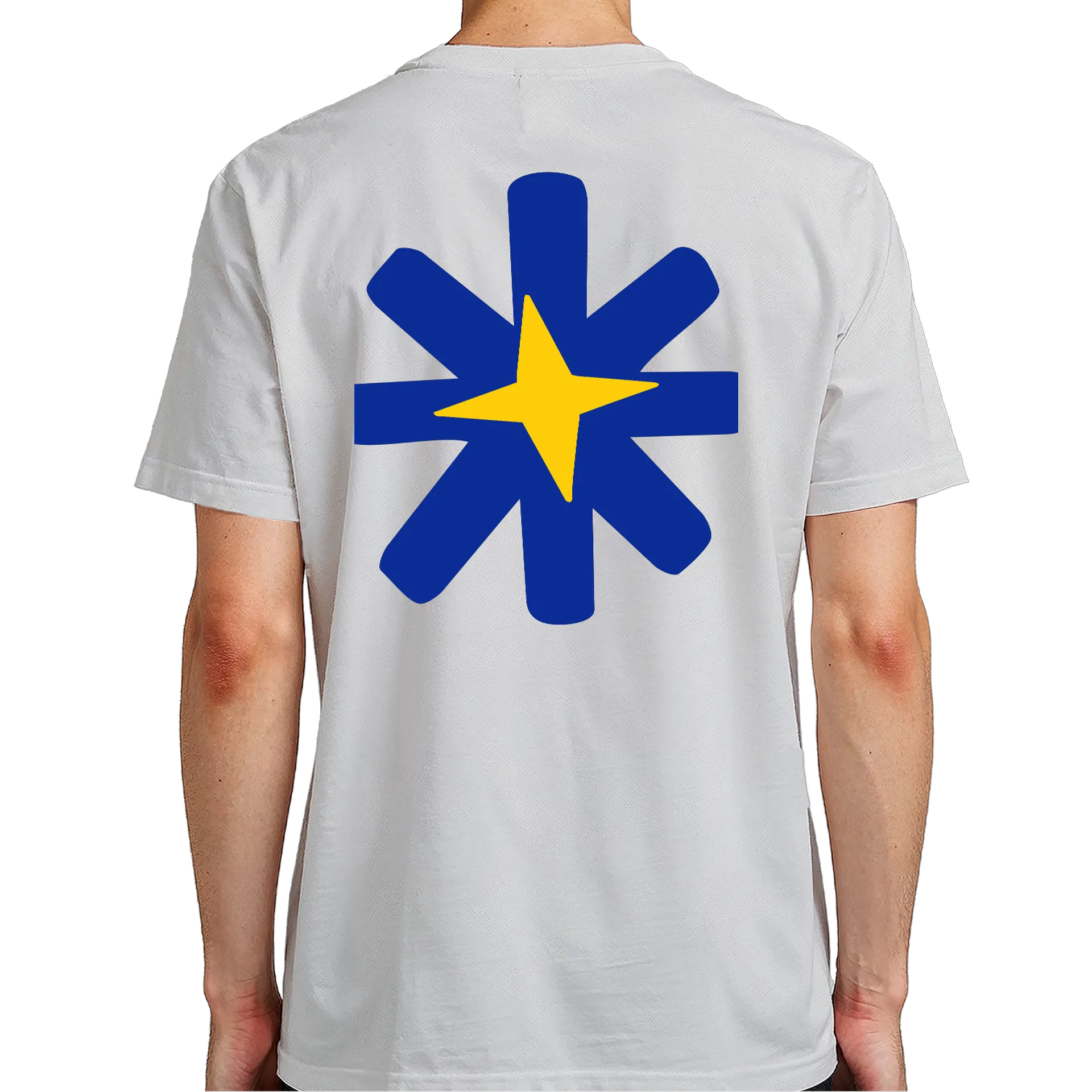 Camiseta Brasil Estrelas Tipográfica 100% Algodão - Imagem 6