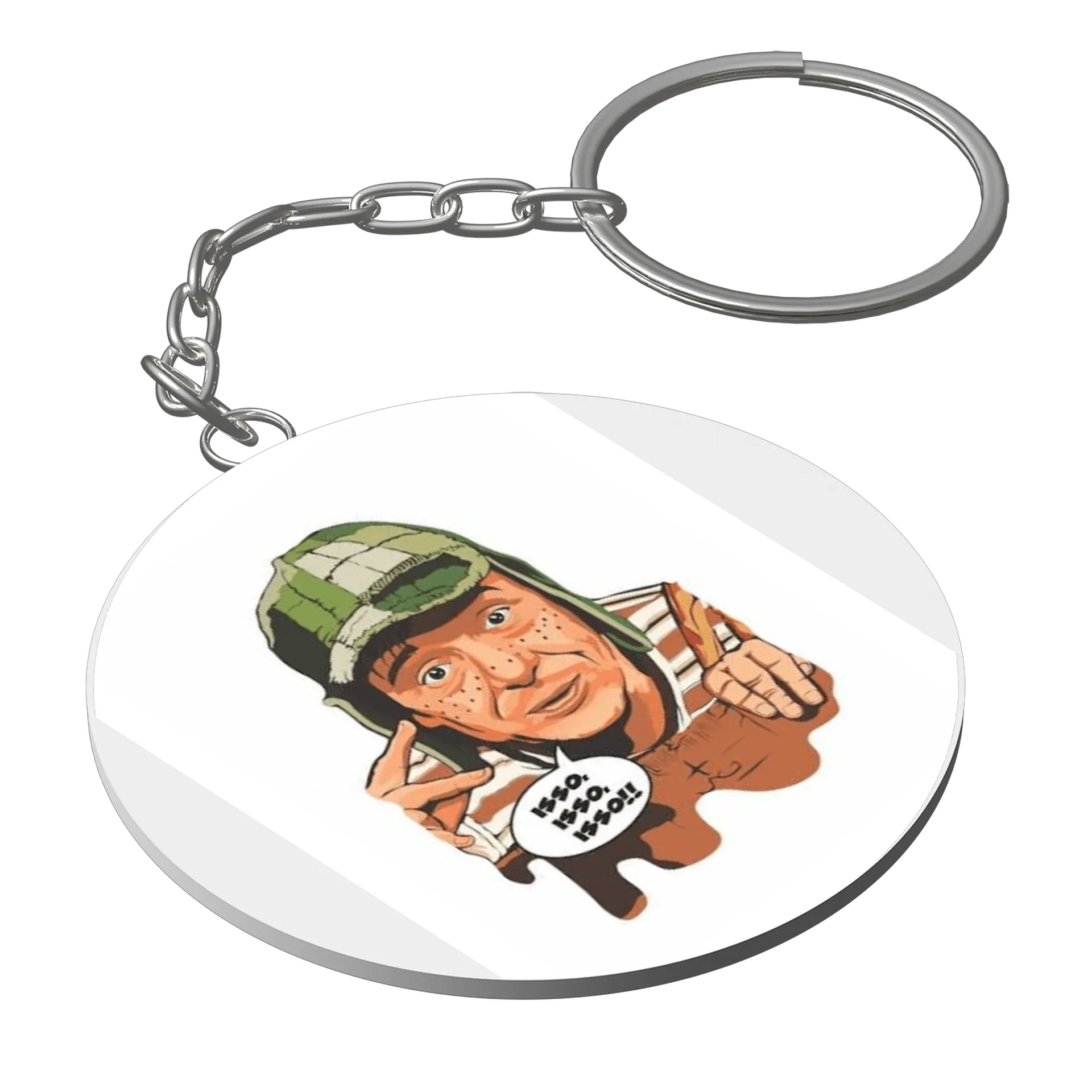 Chaveiro personalizado Chaves de Marcos Caroço Geek — imagem 1 de 3