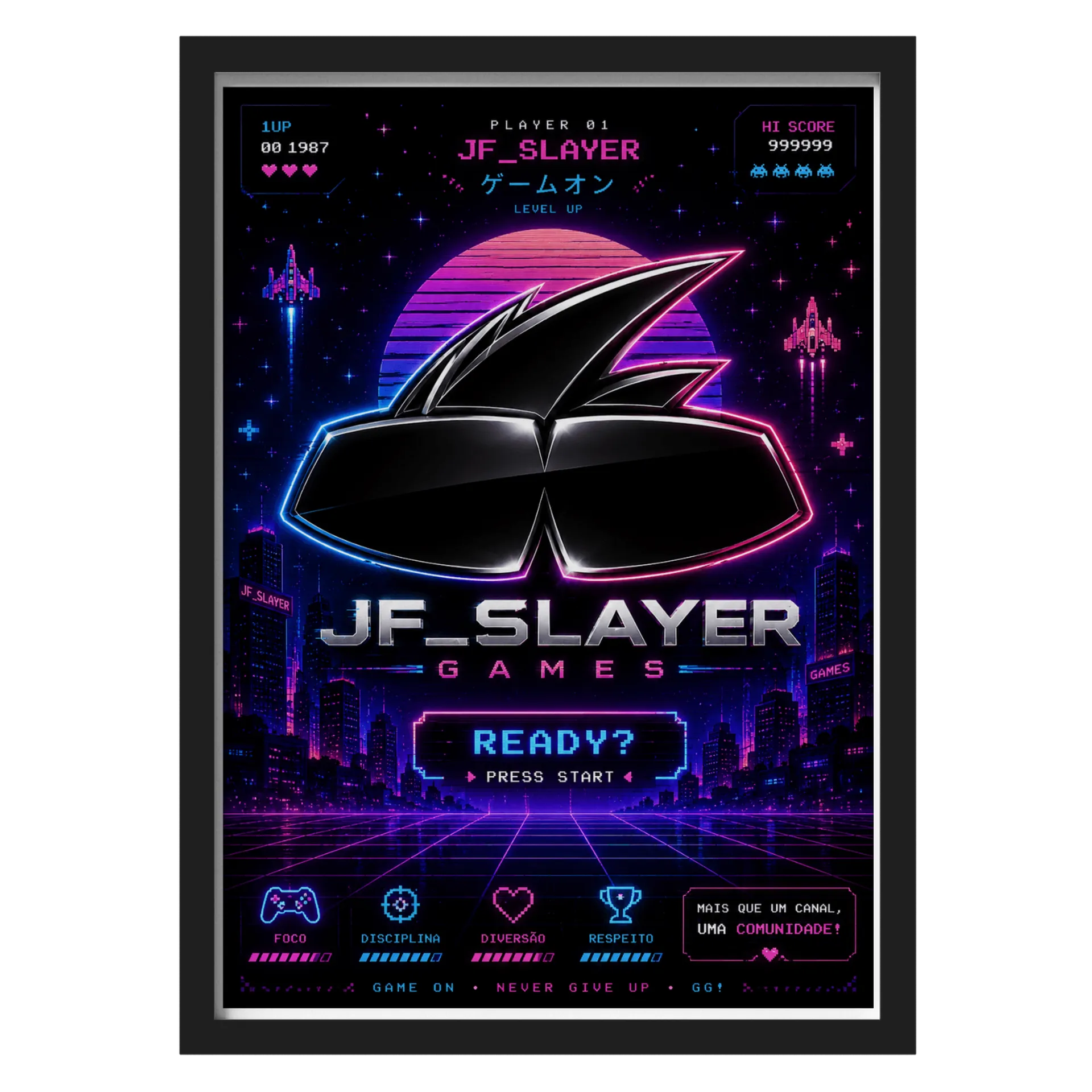 Slayer retrô game - Imagem 1