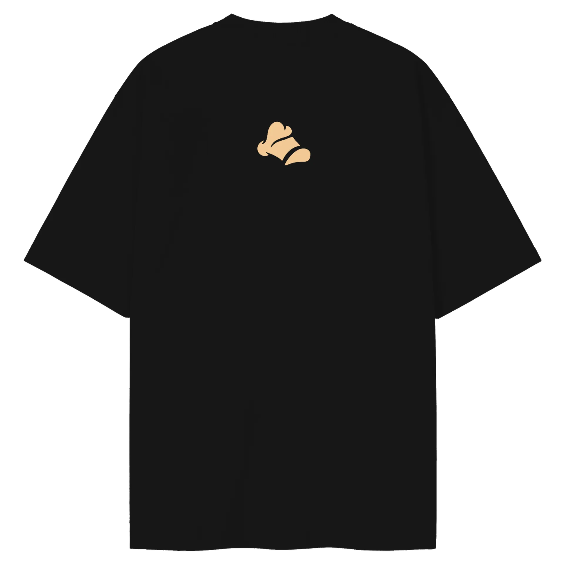 Camiseta Oversized Logo DaVovo Estampa Linhagem Beige 1 de Vitorjns — imagem 2 de 6