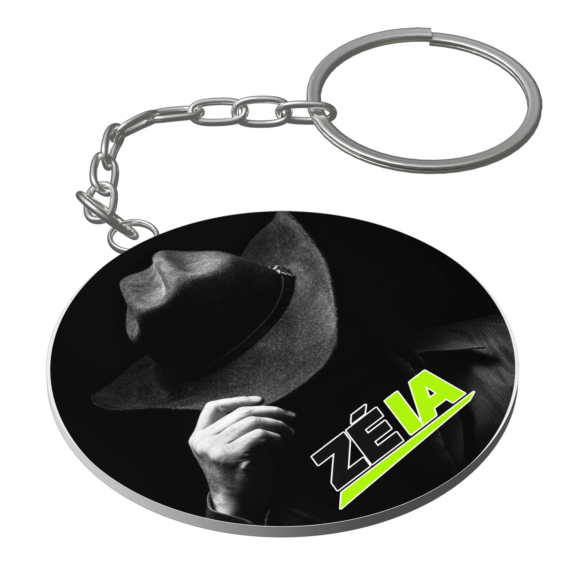 Chaveiro MDF Logo ZÉ IA Cowboy de ZÉ IA — imagem 1 de 3