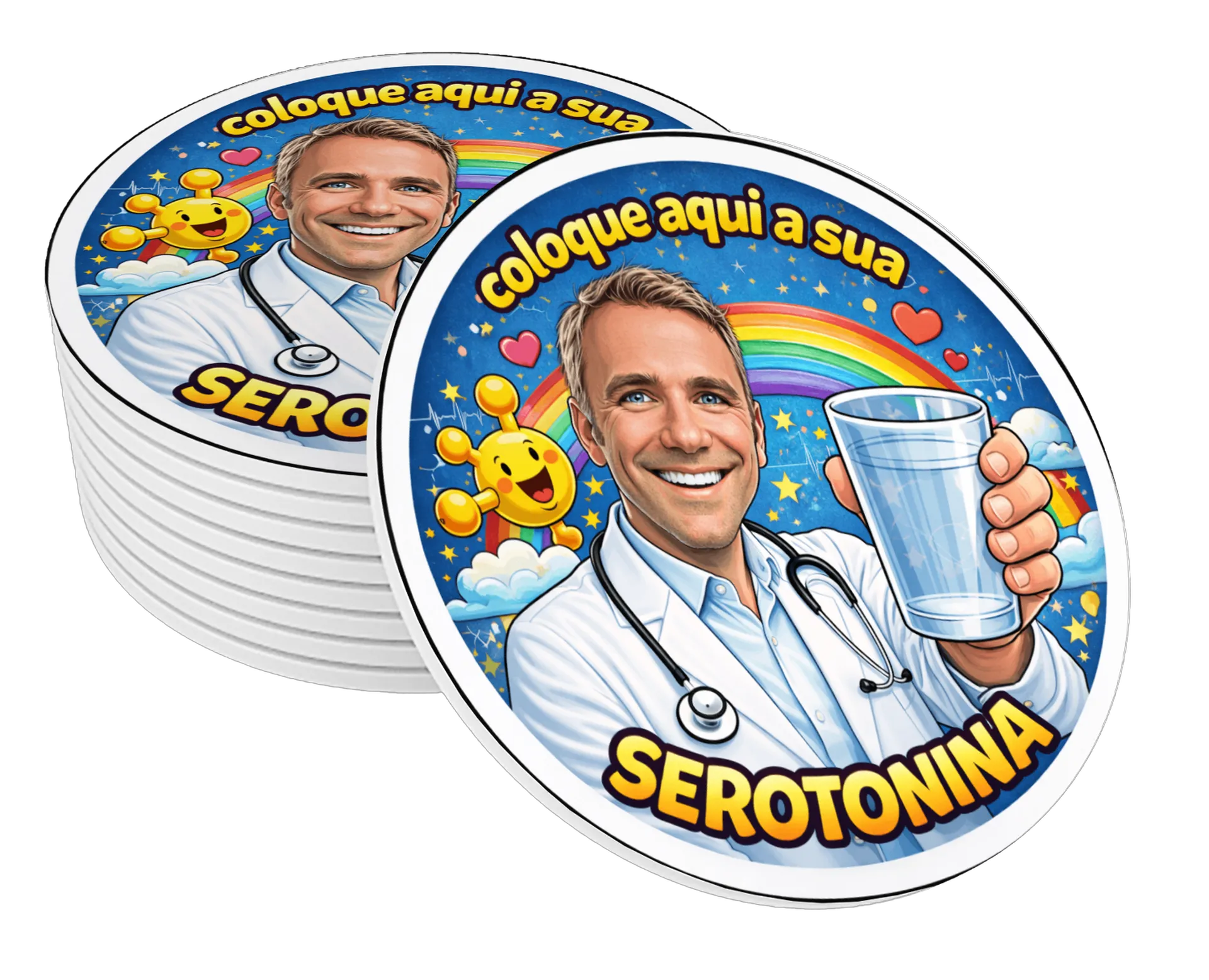 Porta-copos personalizado de Dr.Serotonina