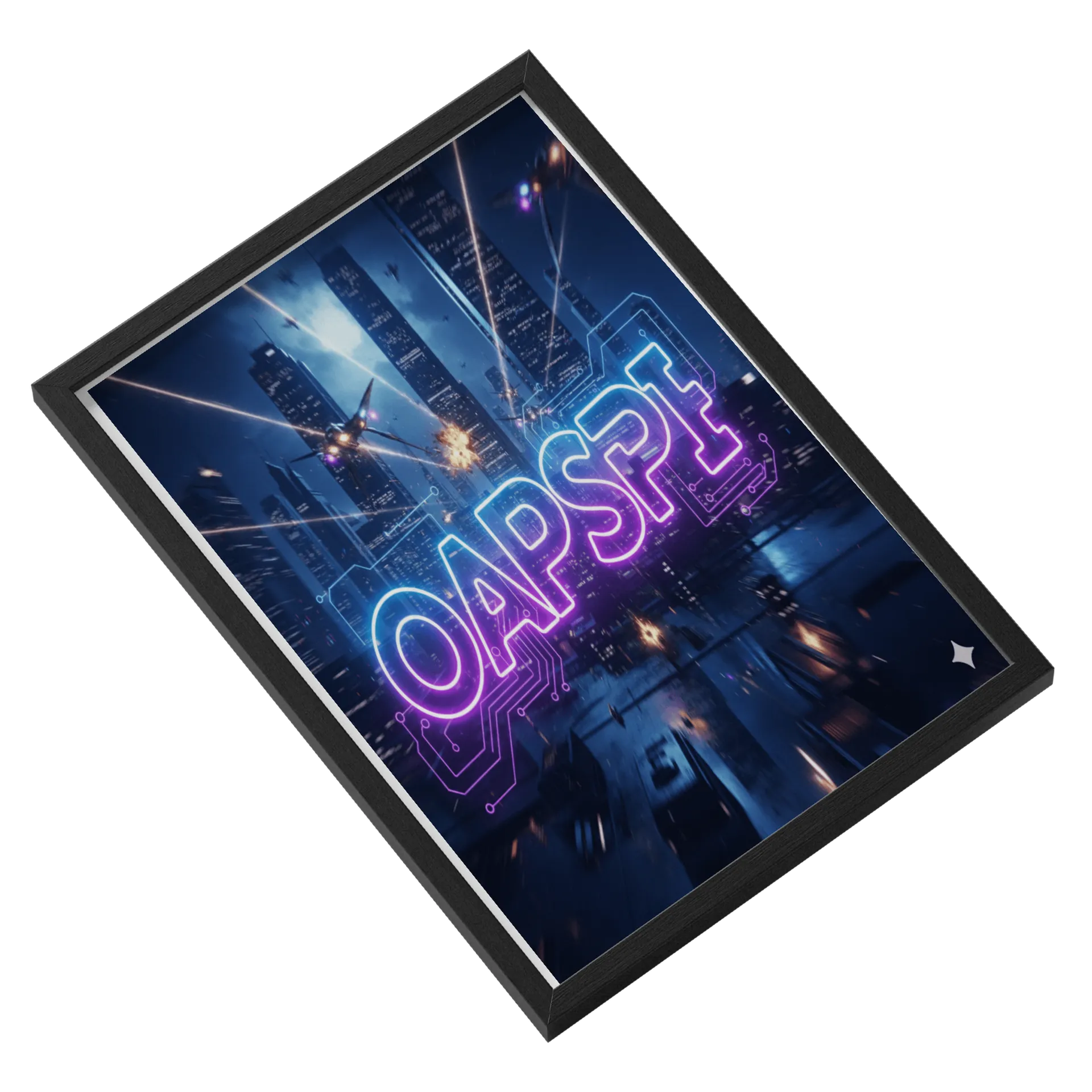 Quadro A3 personalizado de Oapspe