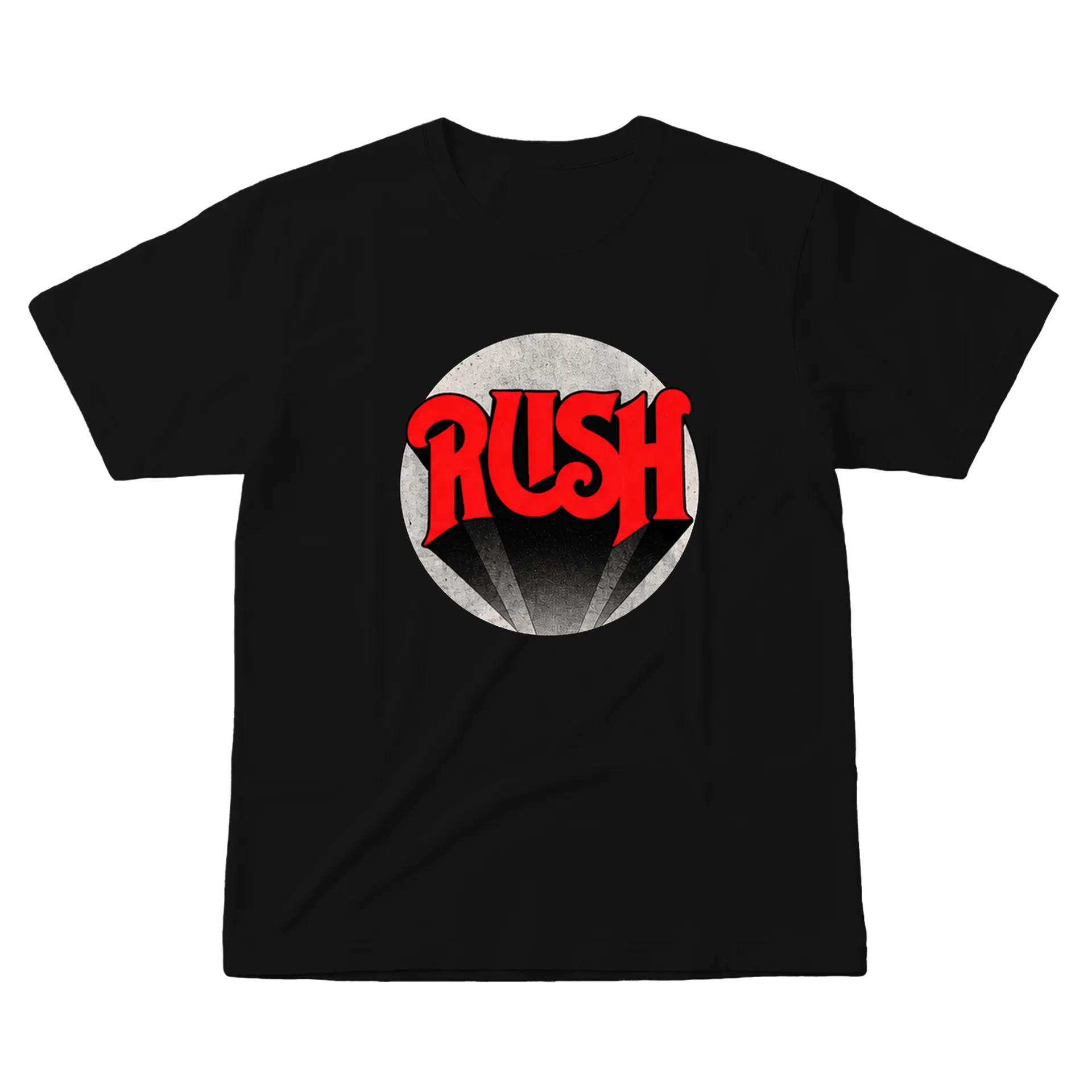 Camiseta Logo Rush Tipográfico 100% Algodão de rockability — imagem 1 de 6