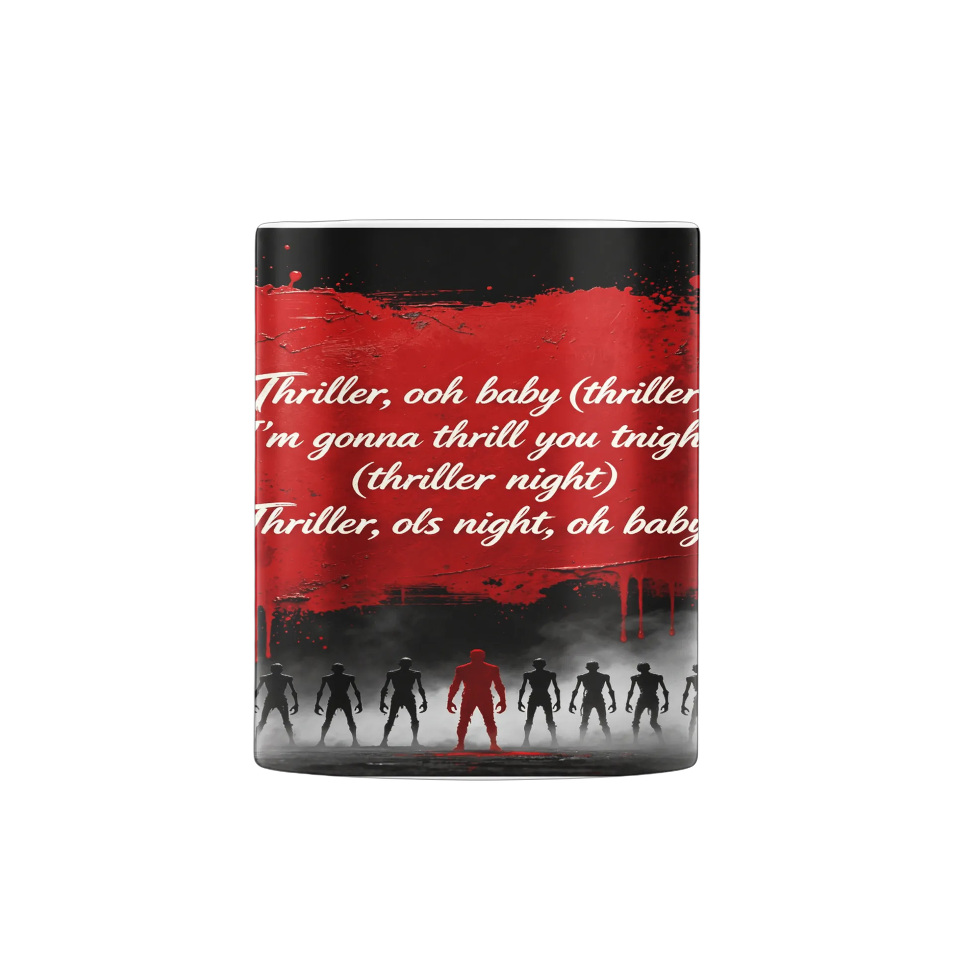 Caneca Texto Thriller Poder 325ml - Imagem 1