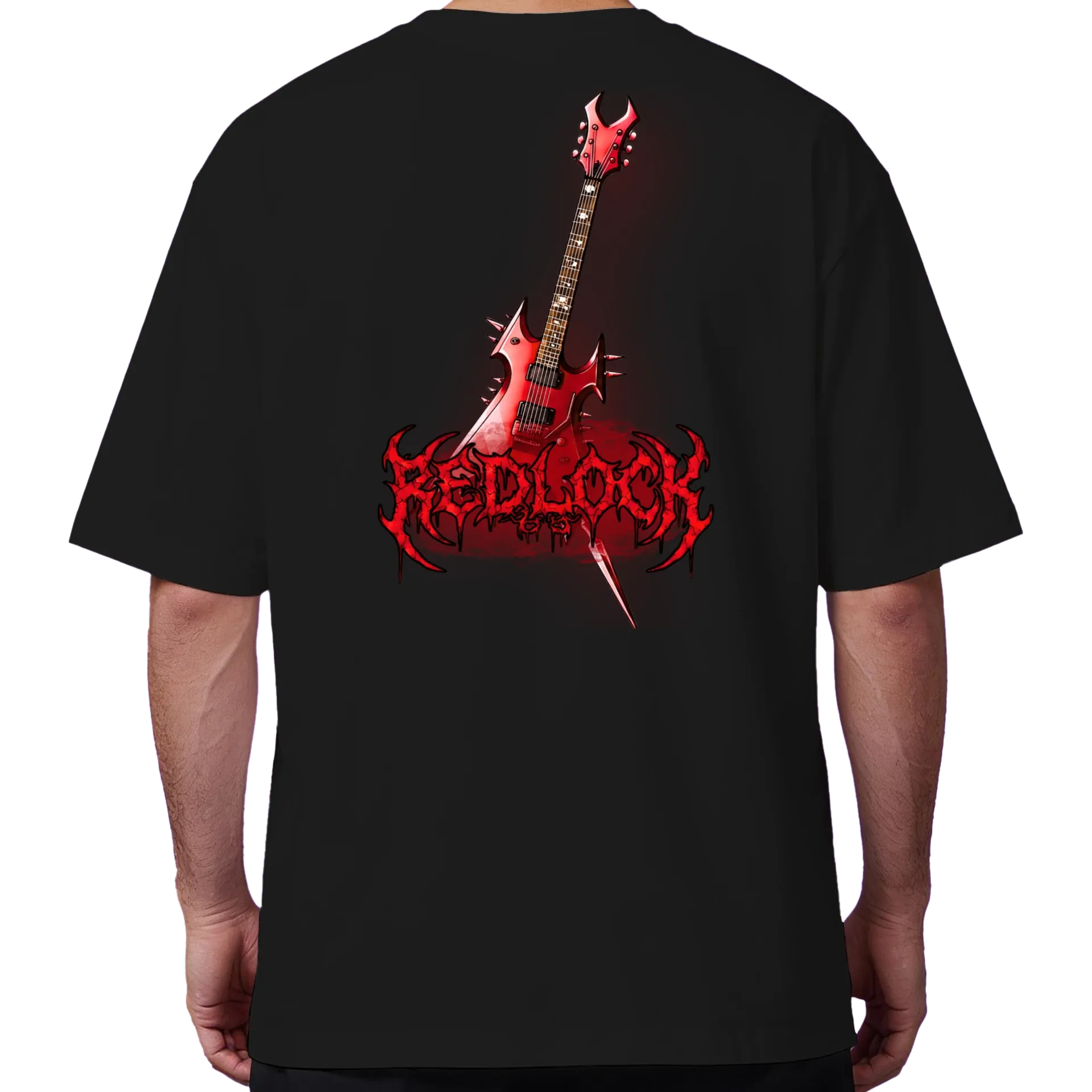 Camiseta Oversized RedLock🎸- War Never Seen - Imagem 6