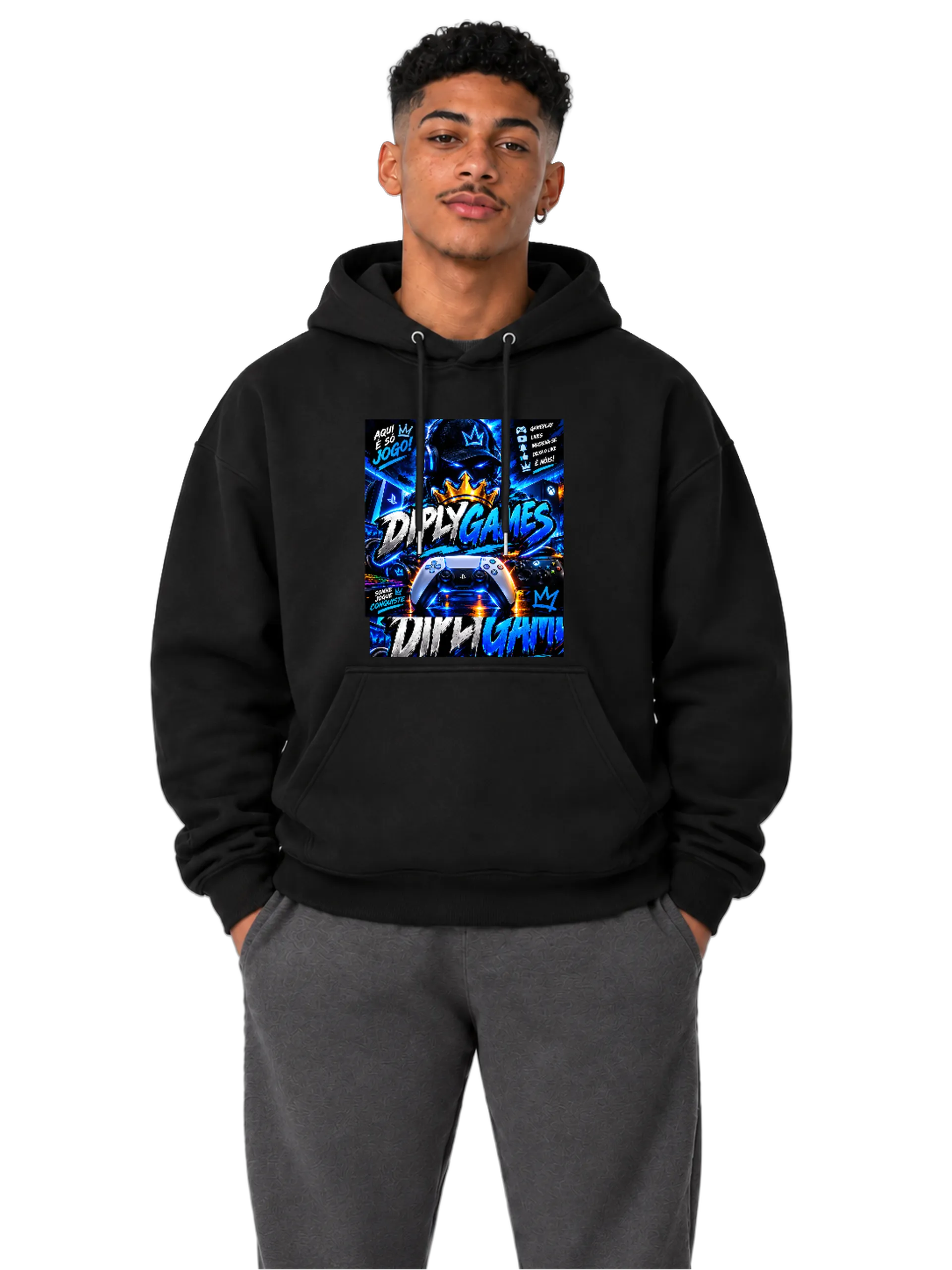 Blusa de moletom personalizada de diego — imagem 3 de 6
