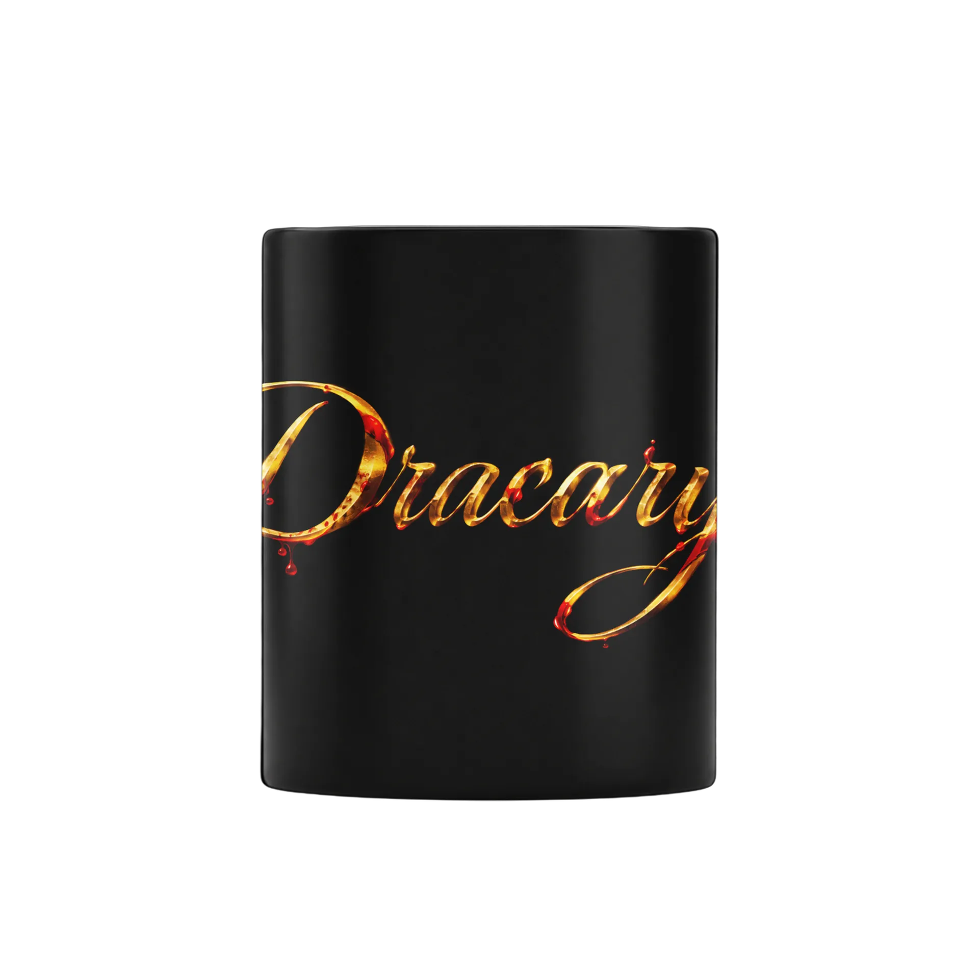 Caneca Porcelana Dreams Tipográfico Dourado 325ml - Imagem 2