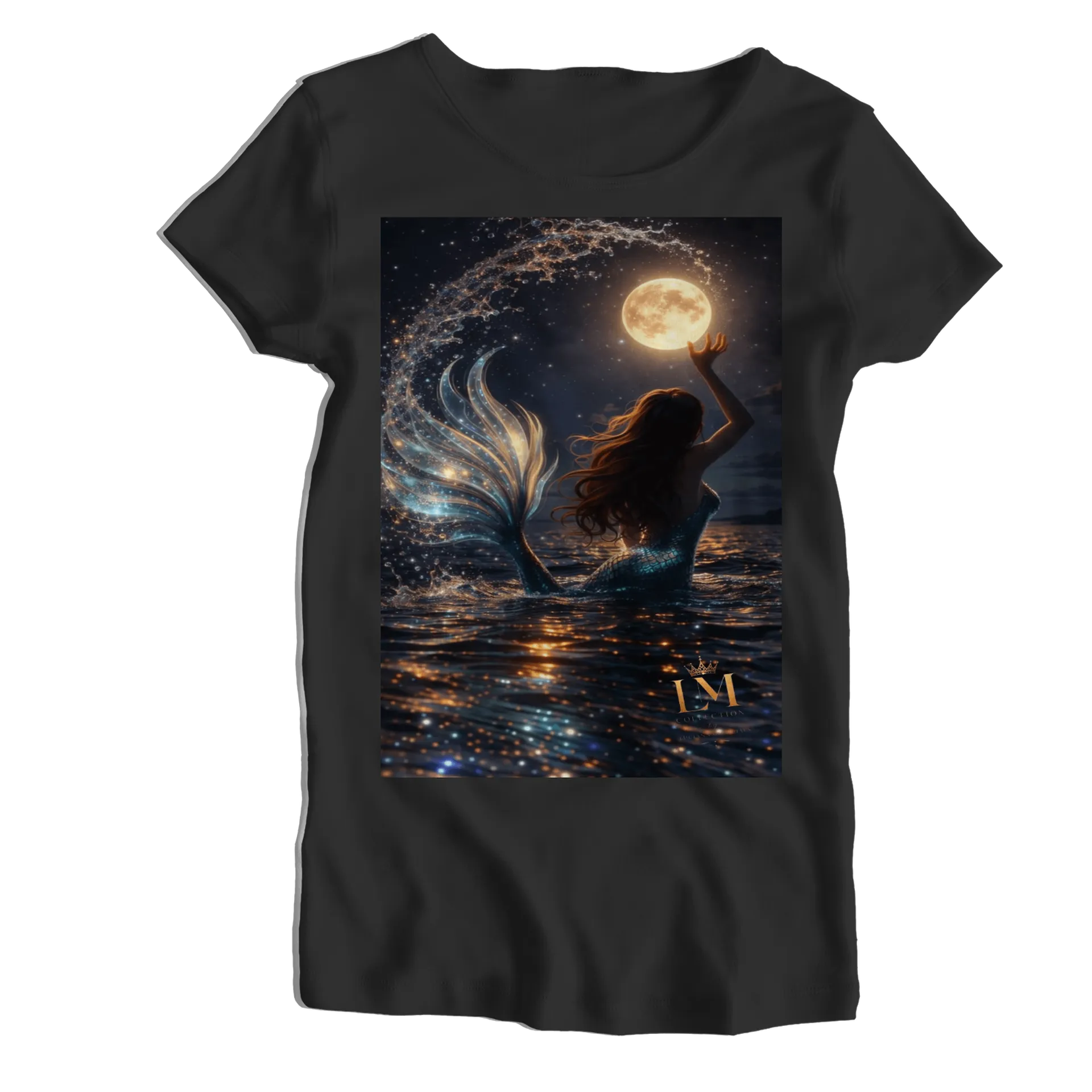 Babylook Sereia Lua cheia - Imagem 1