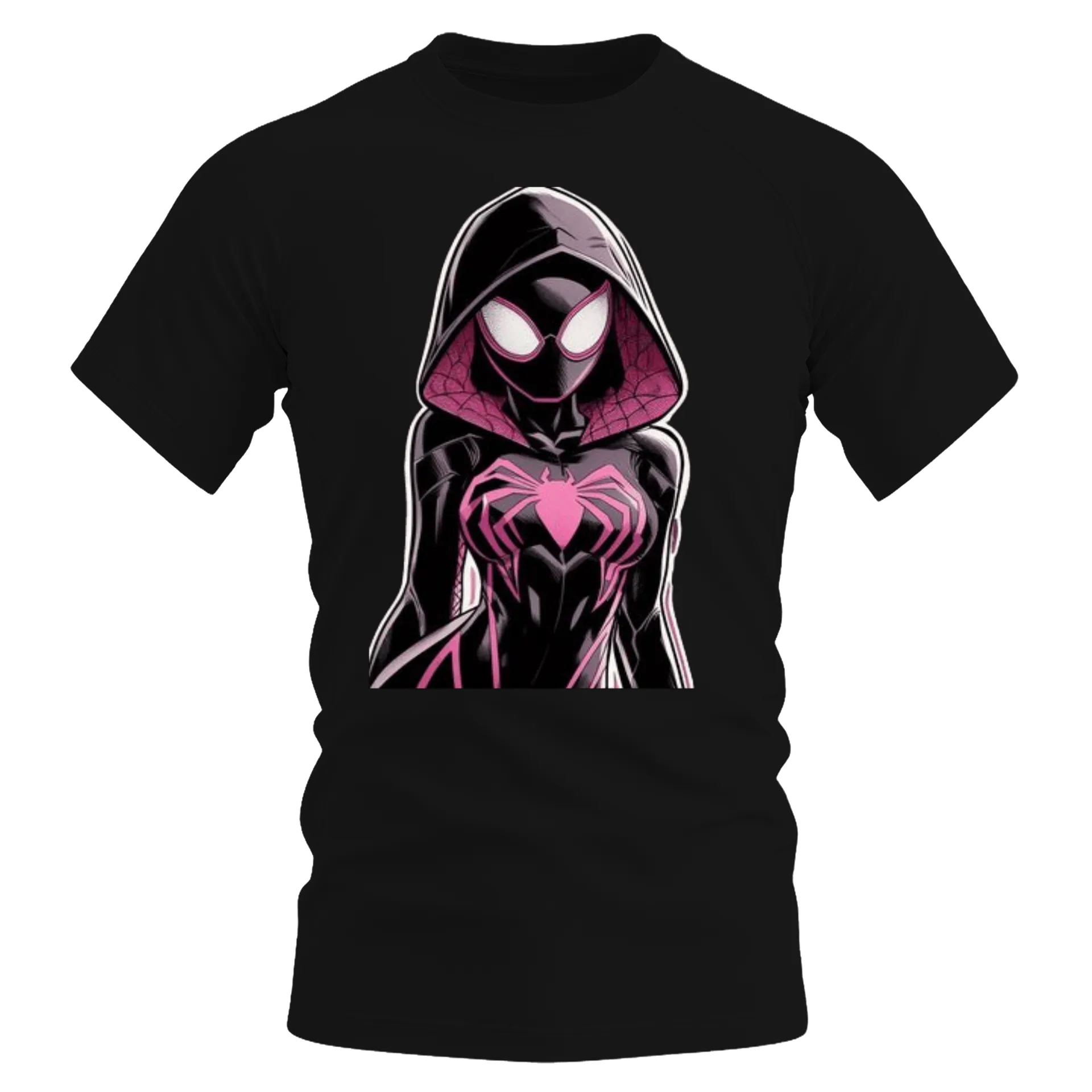 Camiseta Dry Fit Aranha Estilo Cartoon 100% Algodão - Imagem 1