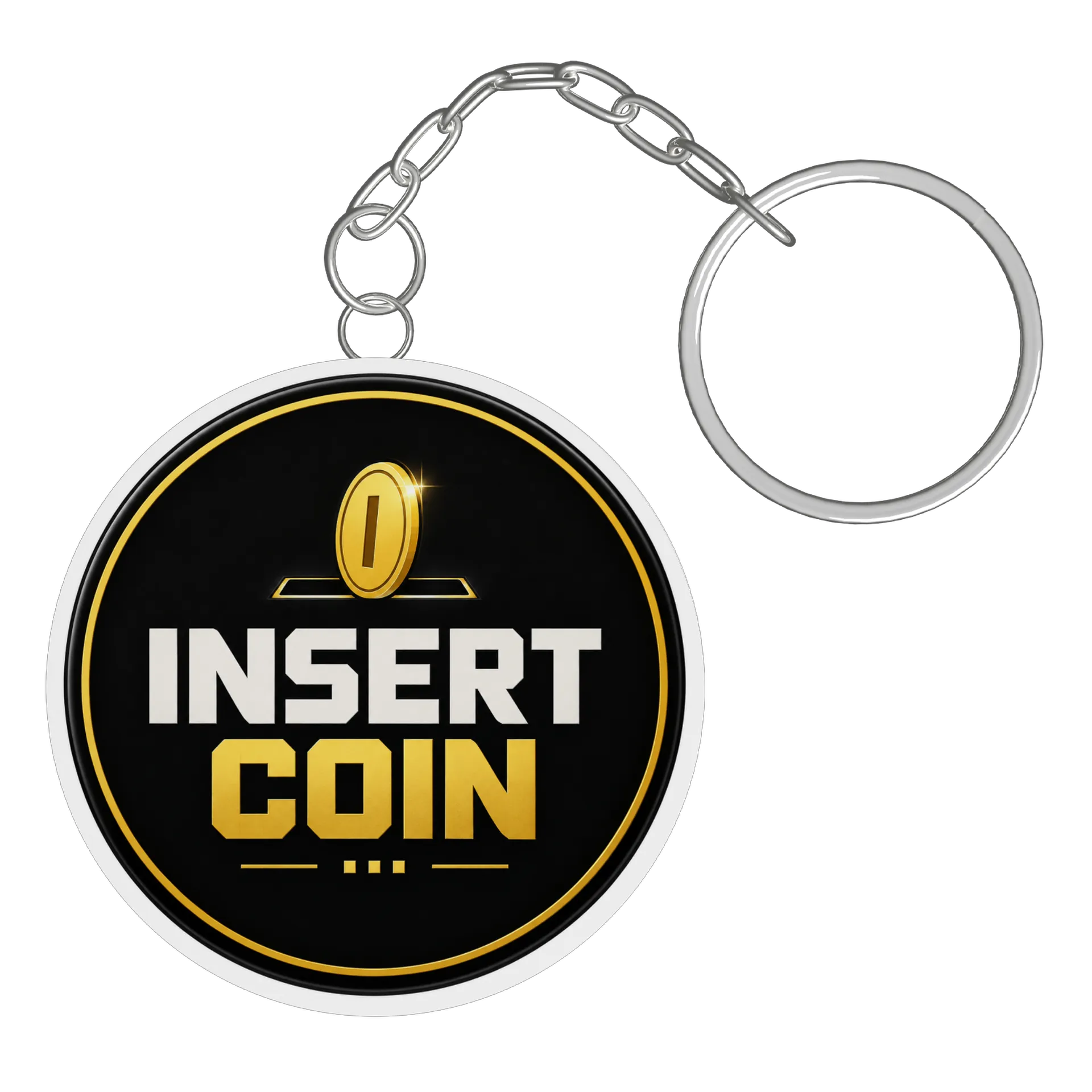 Chaveiro INSERT COIN - Imagem 2