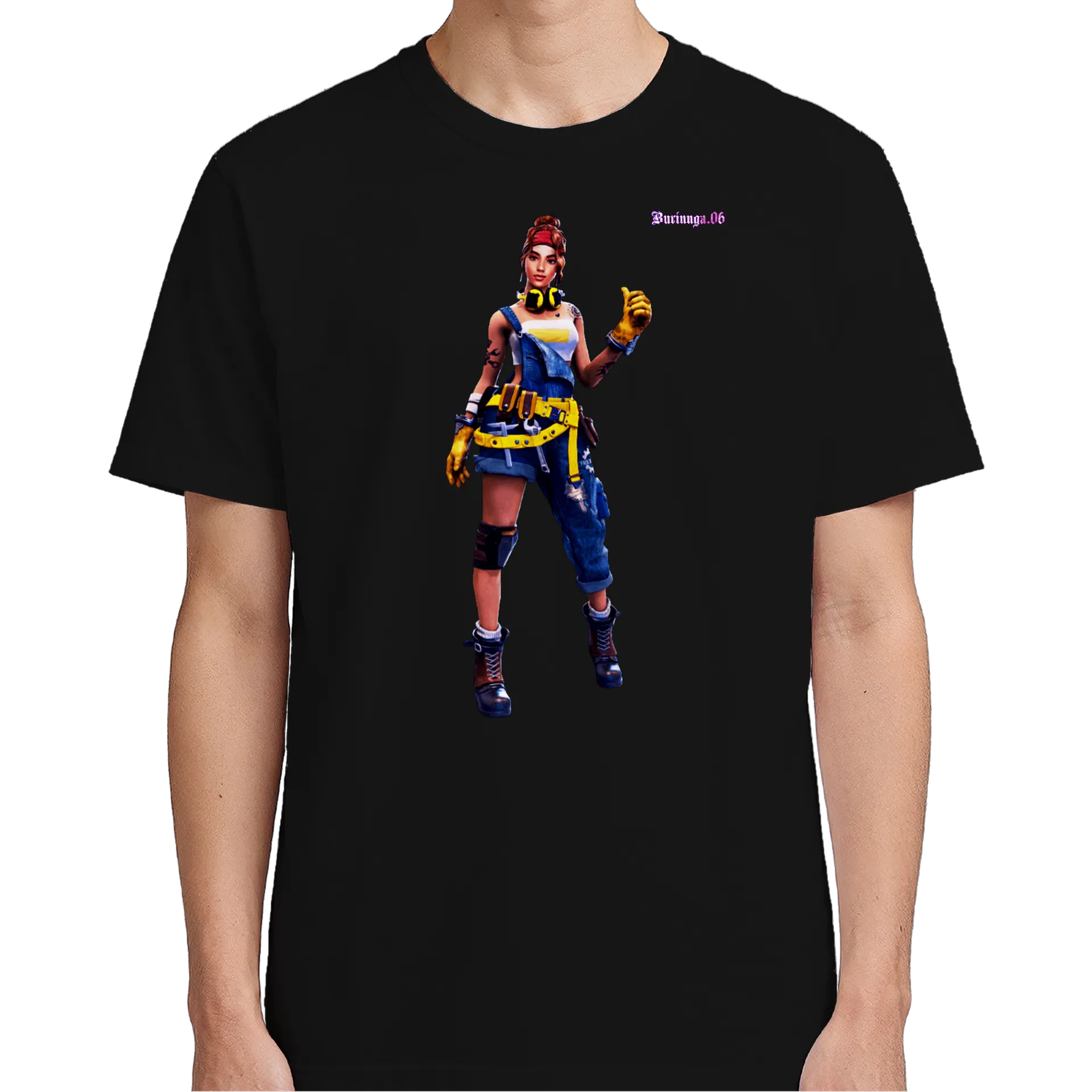 Camiseta personalizada FREE FIRE SHANI - Imagem 5