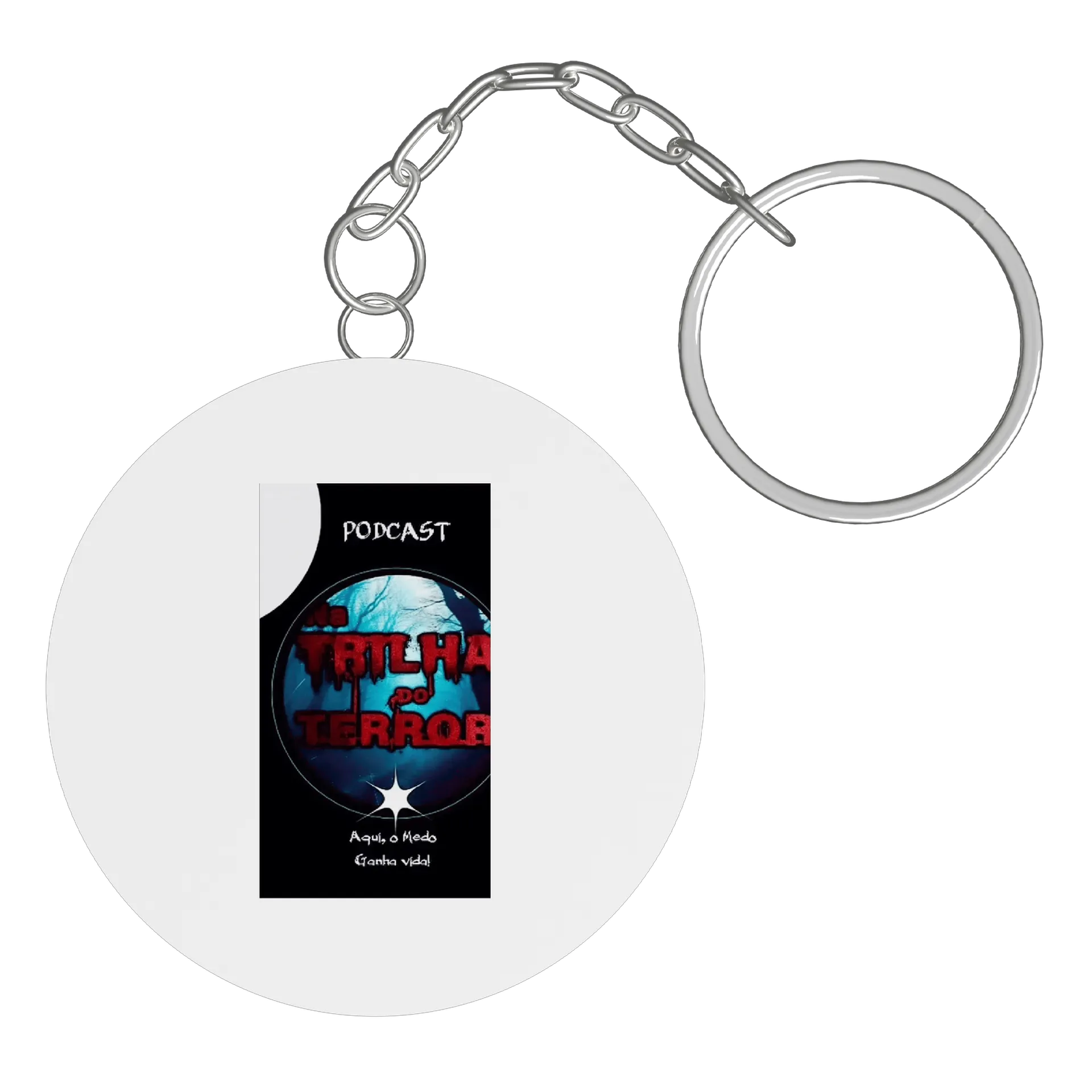 Chaveiro Na Trilha do Terror: Seu Estilo em Destaque! de natrilhadoterror