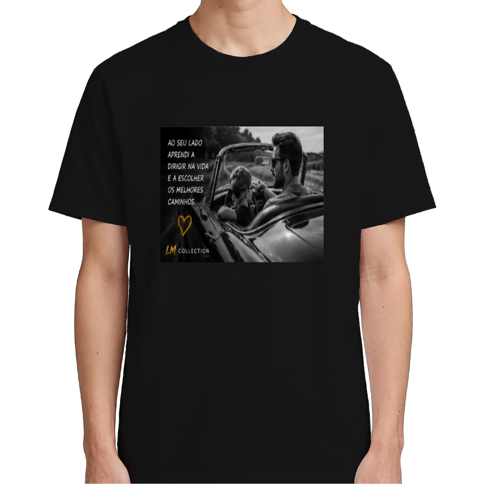 Camiseta Estampa Frases Direção 100% Algodão - Imagem 5