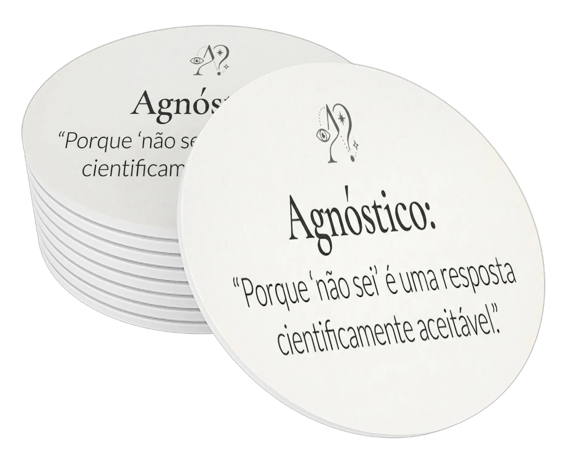 Porta-copos personalizado agnostico - Imagem 1