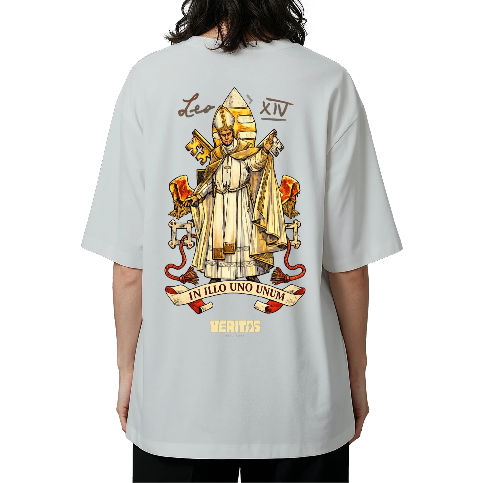 Camiseta Oversized - Papa Leo XIV - Imagem 5