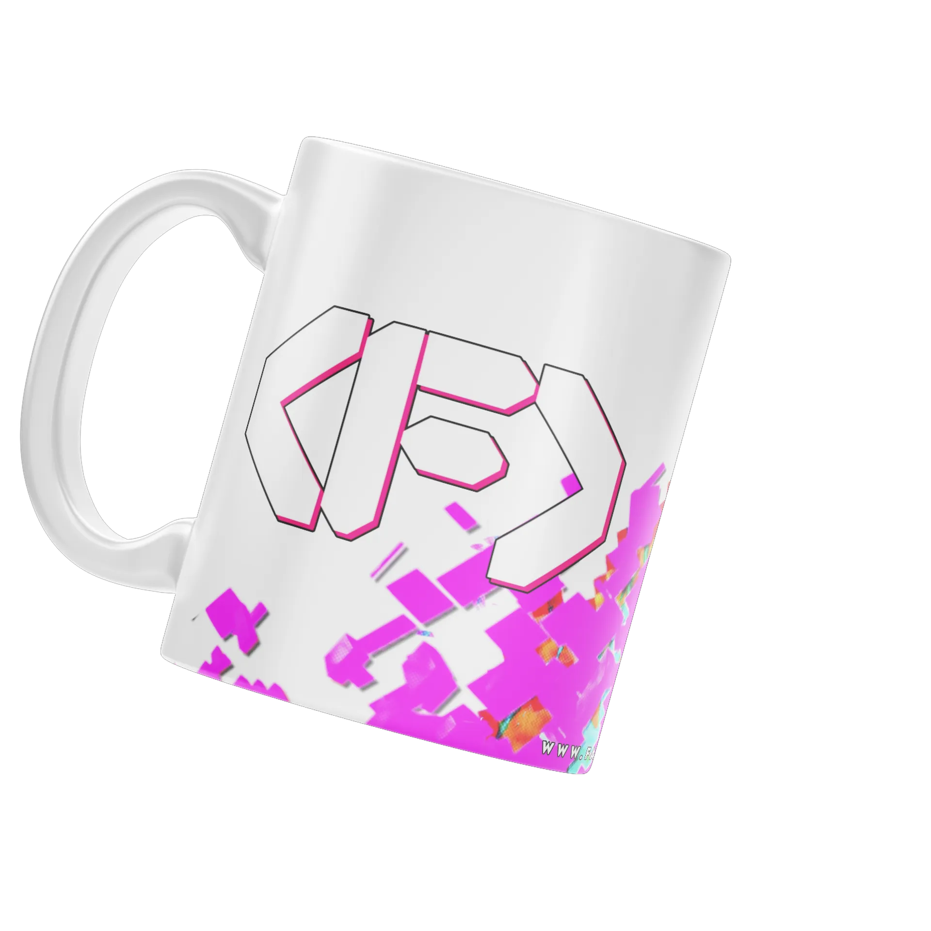 Caneca personalizada com F de FAROFEIROS de FAROFEIROS — imagem 3 de 4