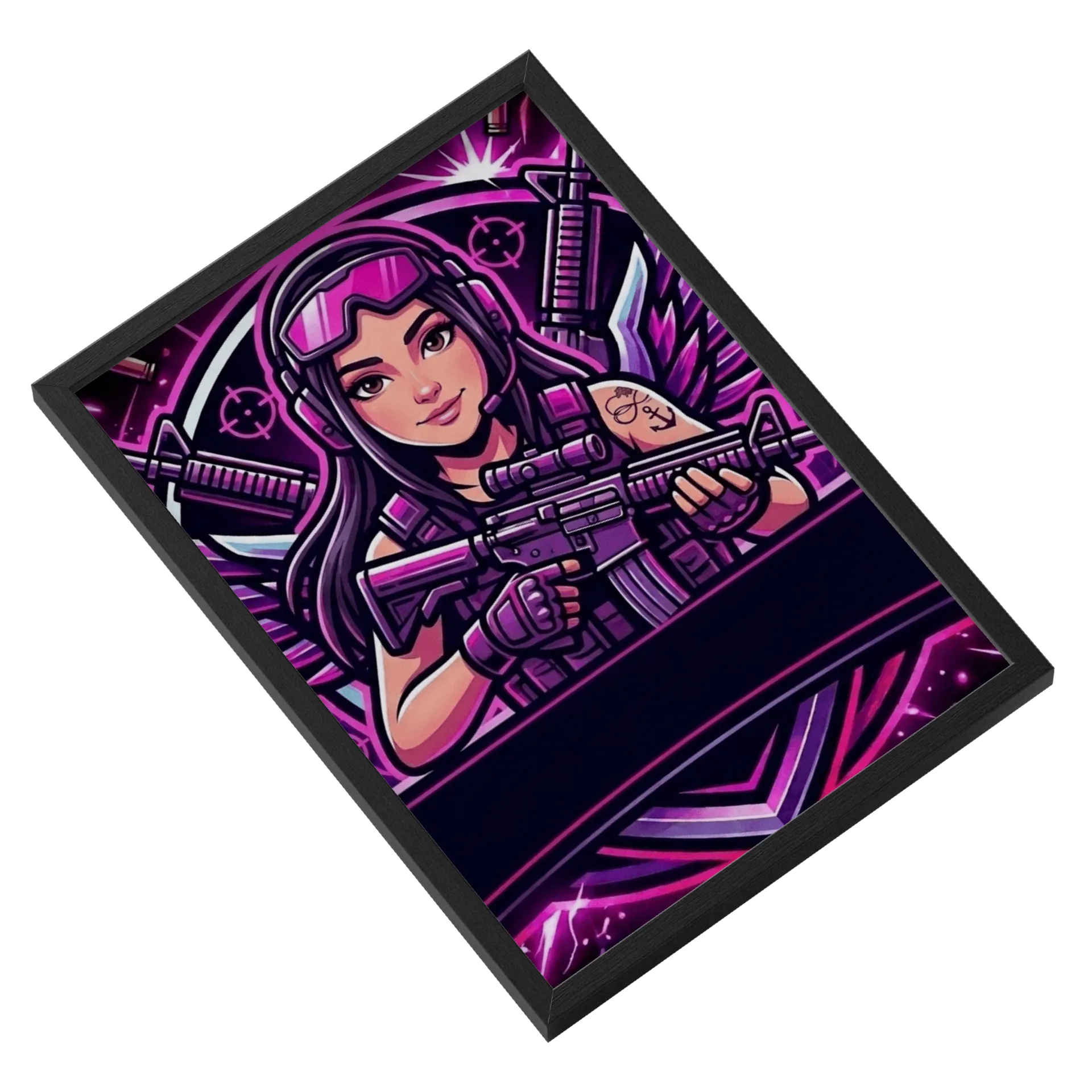 Quadro A3 personalizado Com Vidro - Imagem 2
