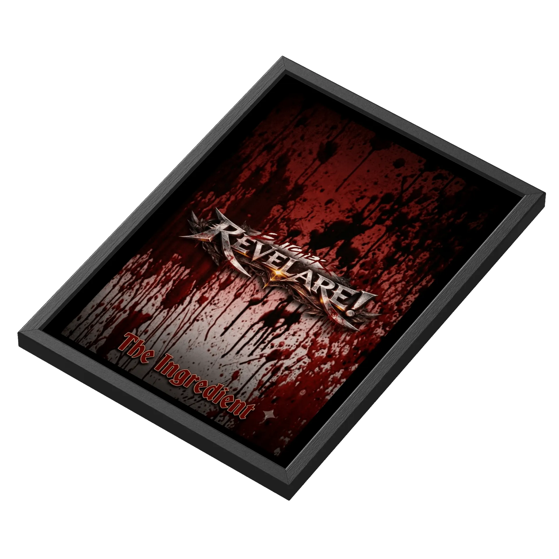 Quadro The Ingredient Revelare Red Blood A3 Veja de Butchers REVELARE  — imagem 3 de 3
