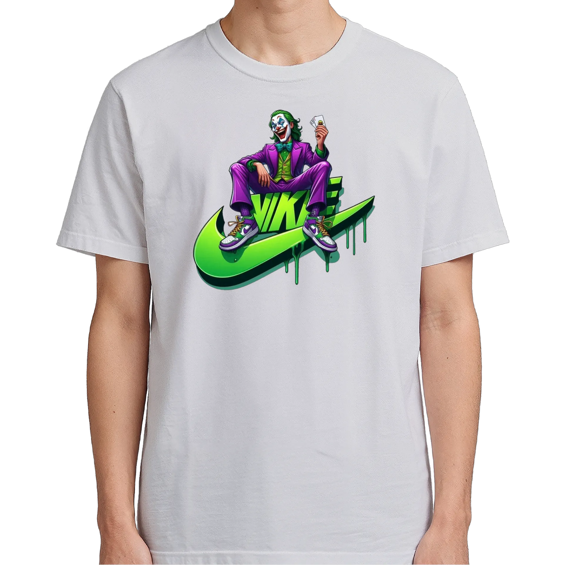 Camiseta Joker Estampa Grafite 100% Algodão - Imagem 5