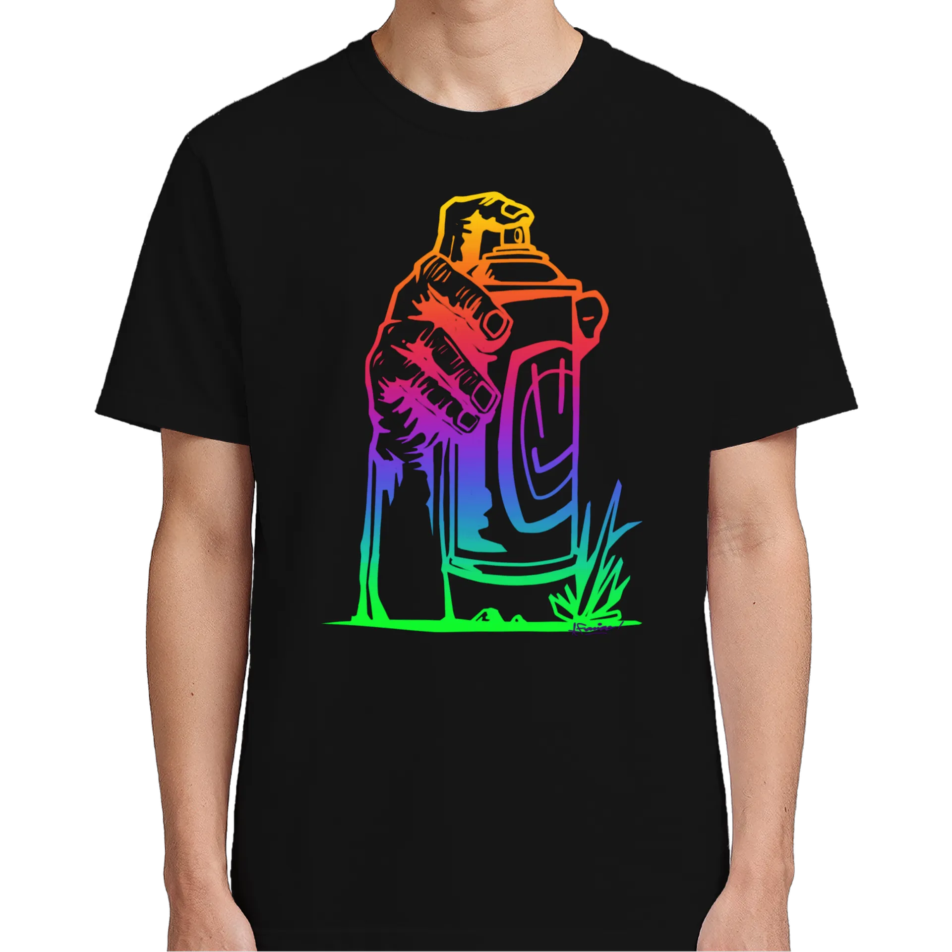 Camiseta Estampa Graff For All 100% Algodão de Referencia Studio — imagem 4 de 6