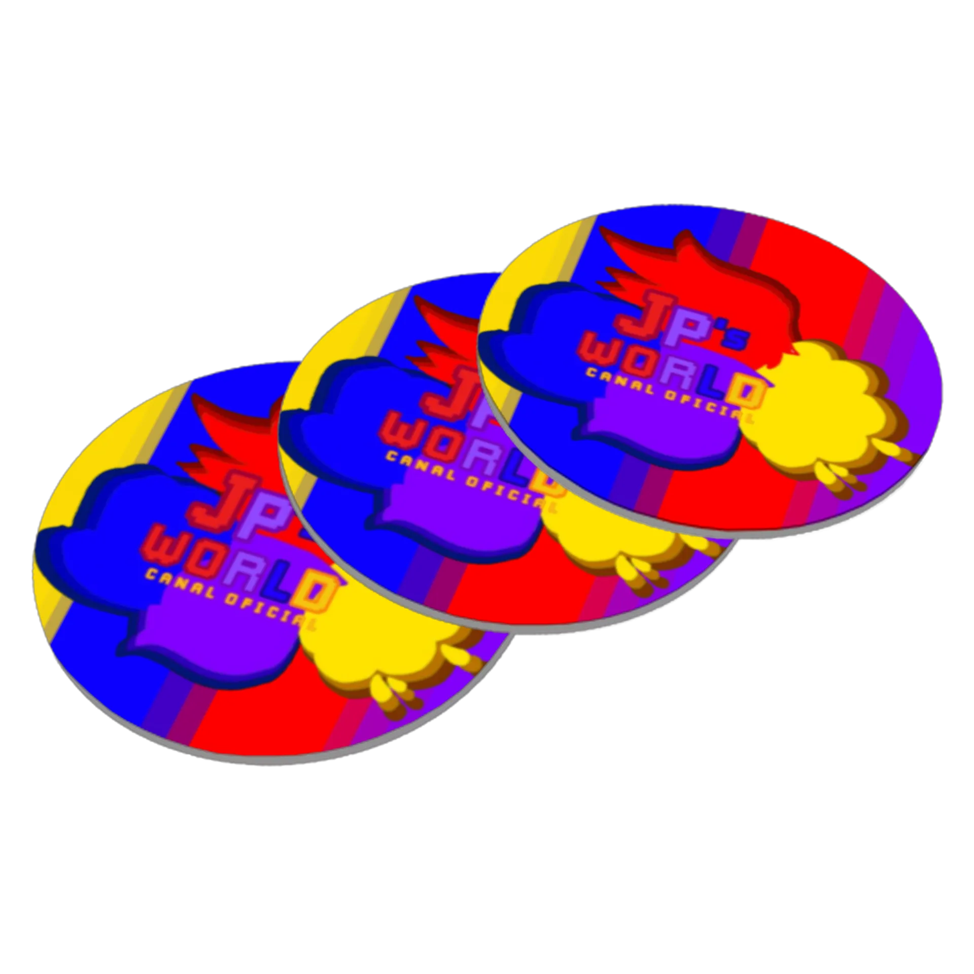 PORTA-COPOS DO JP'S WORLD 🔴🔵🟡🟣 de ★JP'S WORLD★