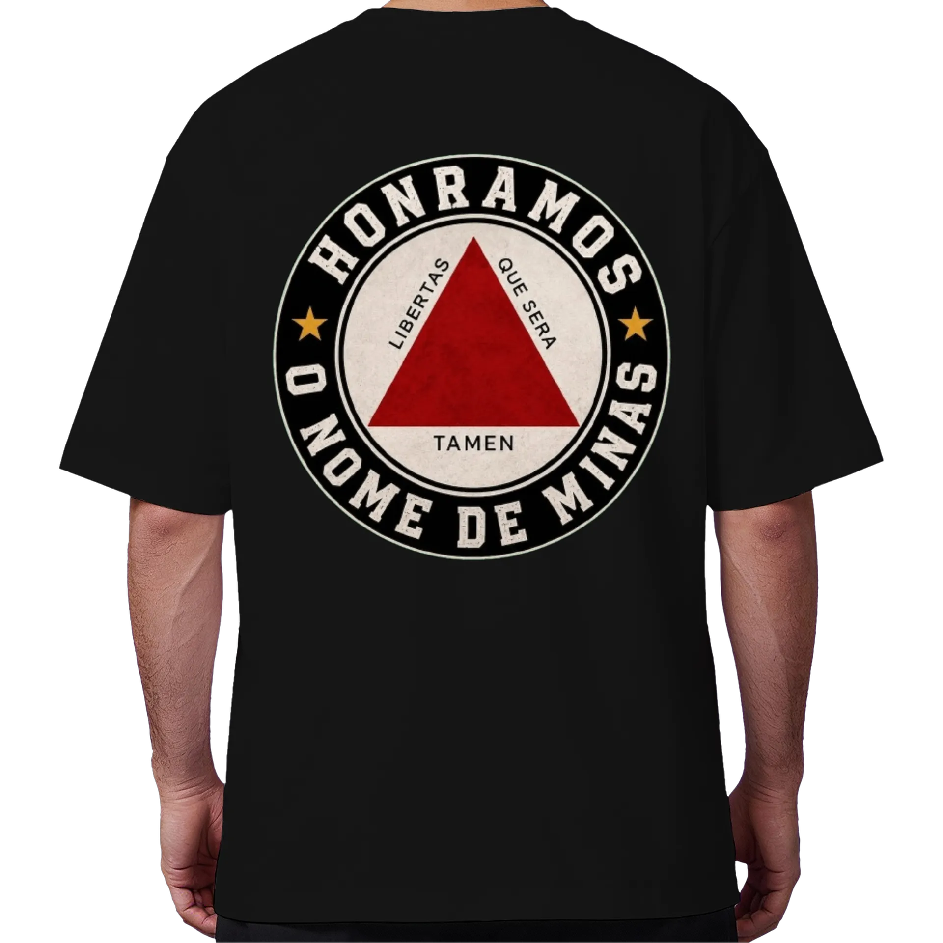 Camiseta Oversized Honramos o Nome de Minas  de M13 STORE — imagem 6 de 6