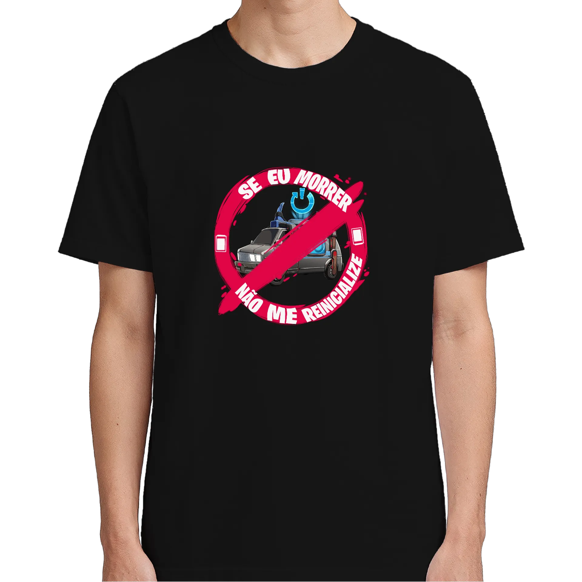 Camiseta Proibido Reinicializar - Imagem 5