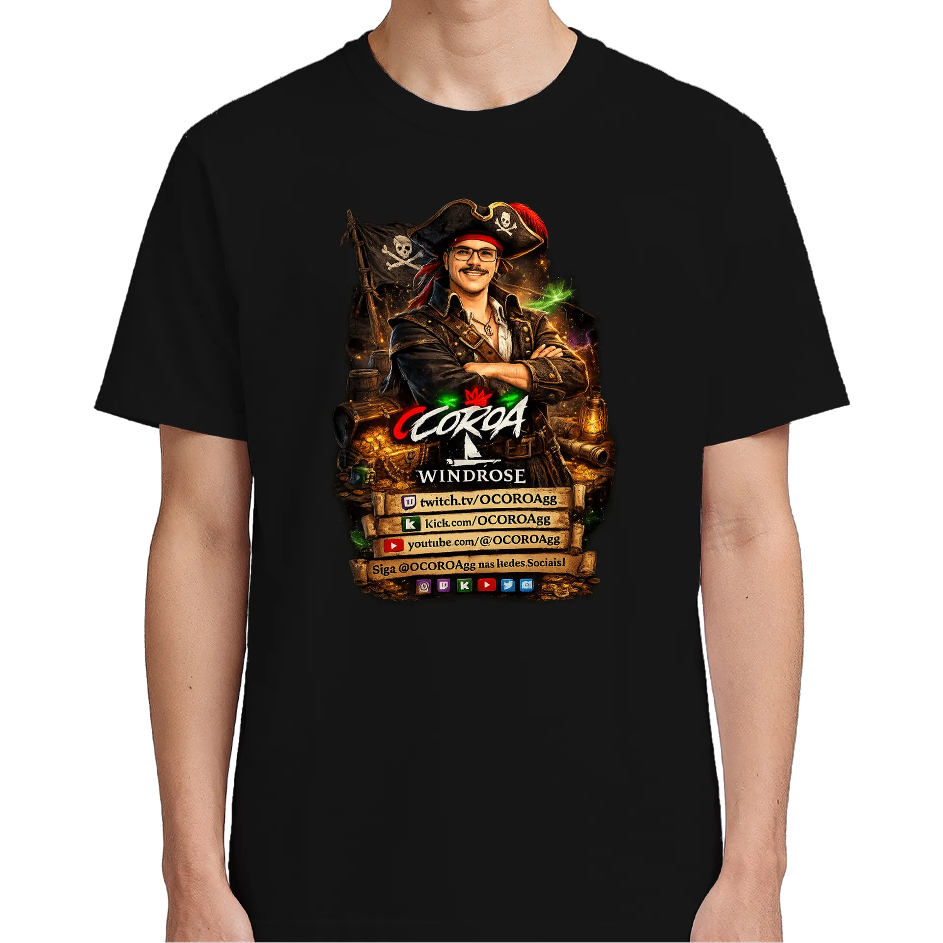 Camiseta: O COROA Windrose Collection - Imagem 5