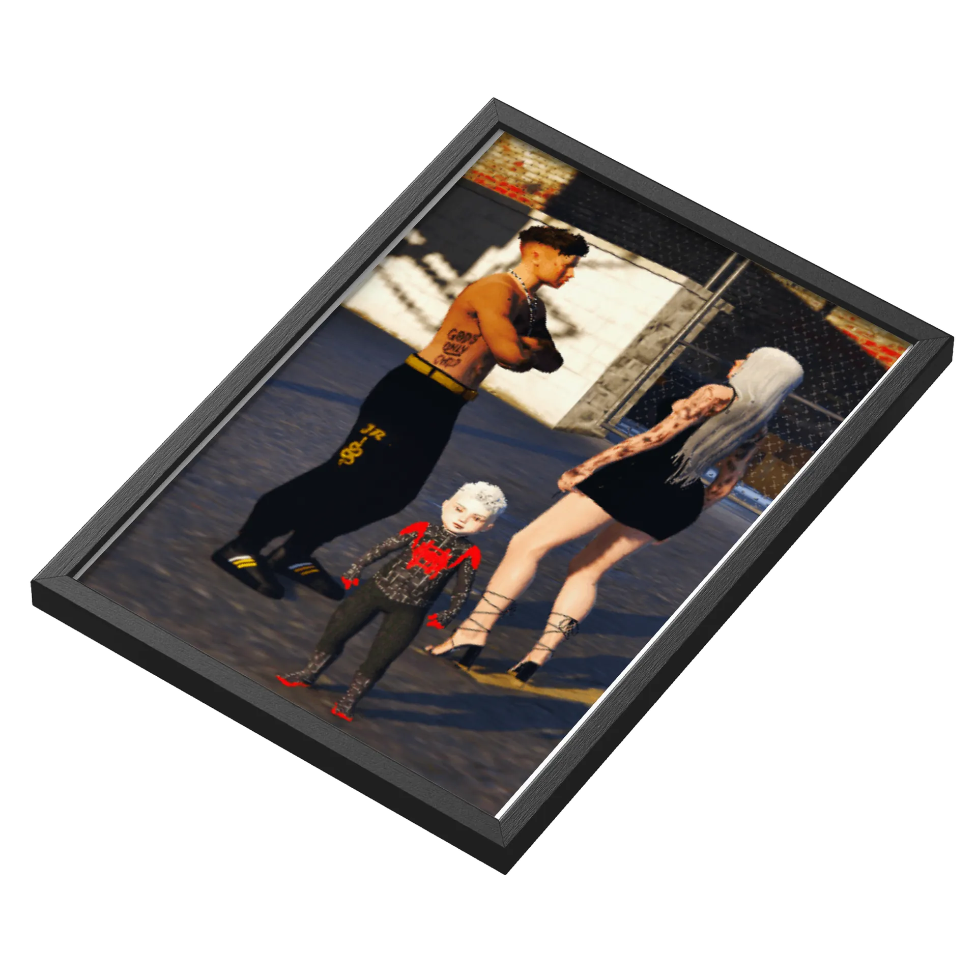 Quadro A3 RAVI PAI E MAE - Imagem 3