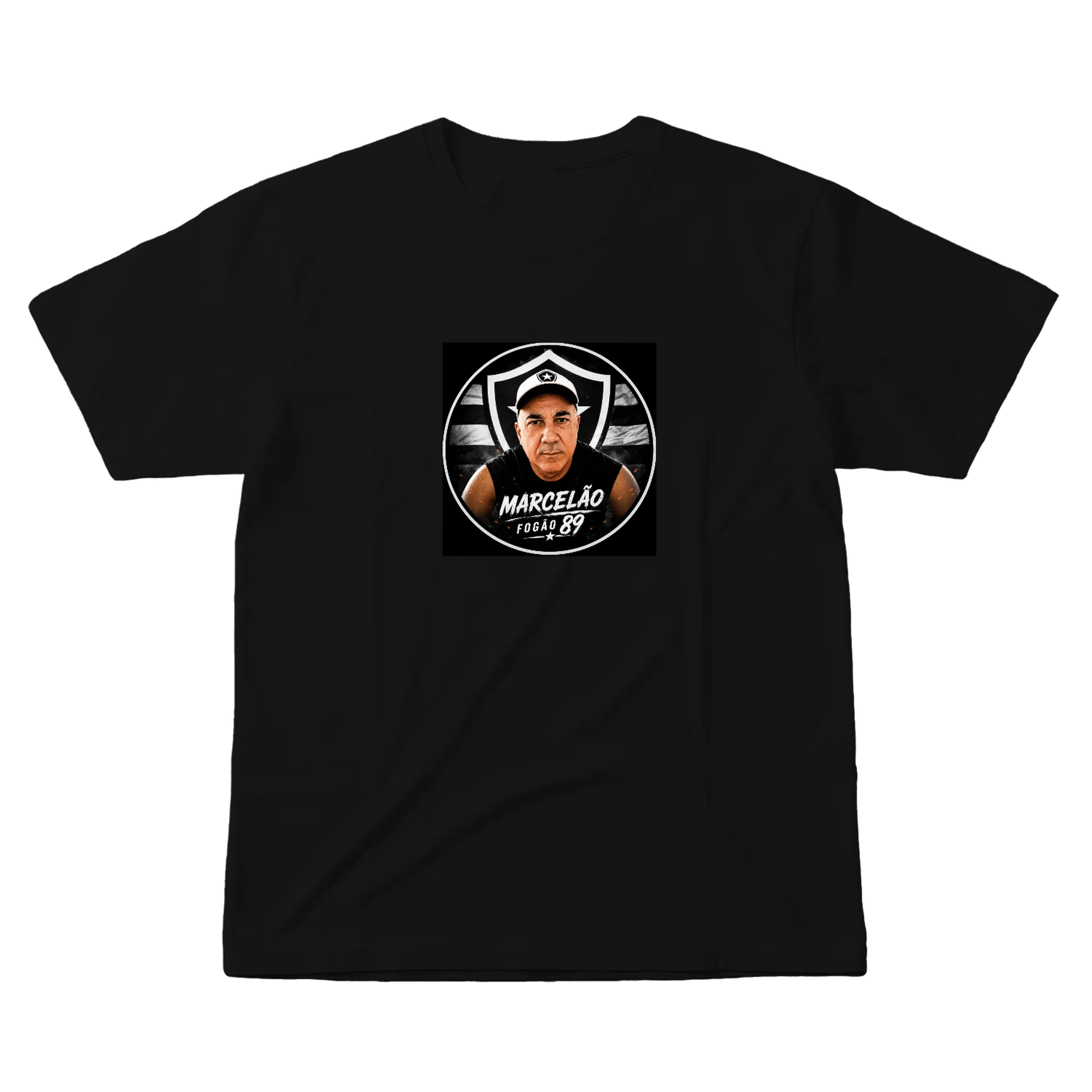 Camiseta Marcelão Fogão 89 100% Algodão - Imagem 1