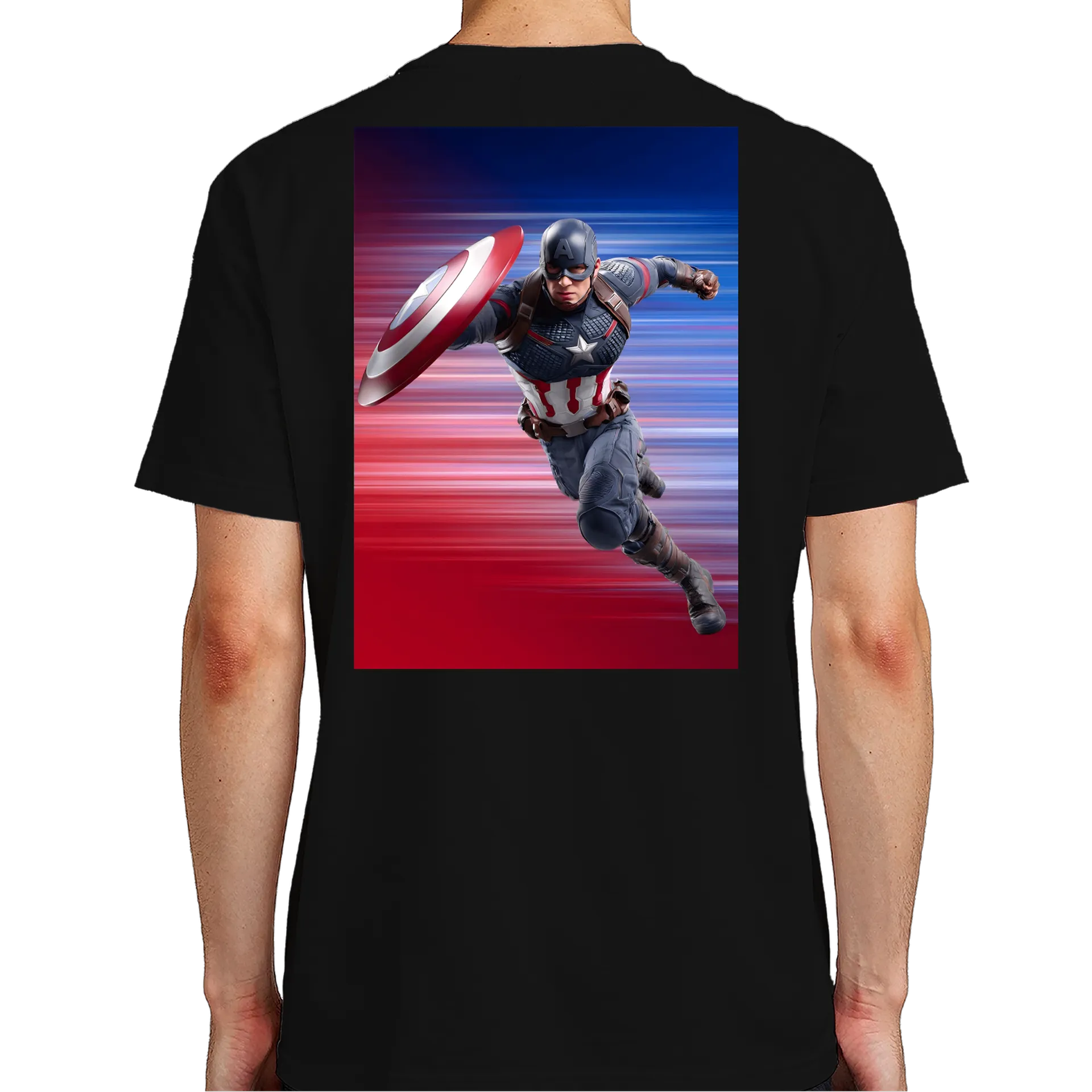 Camiseta personalizada de CAPITÃO ROGERS  — imagem 6 de 6