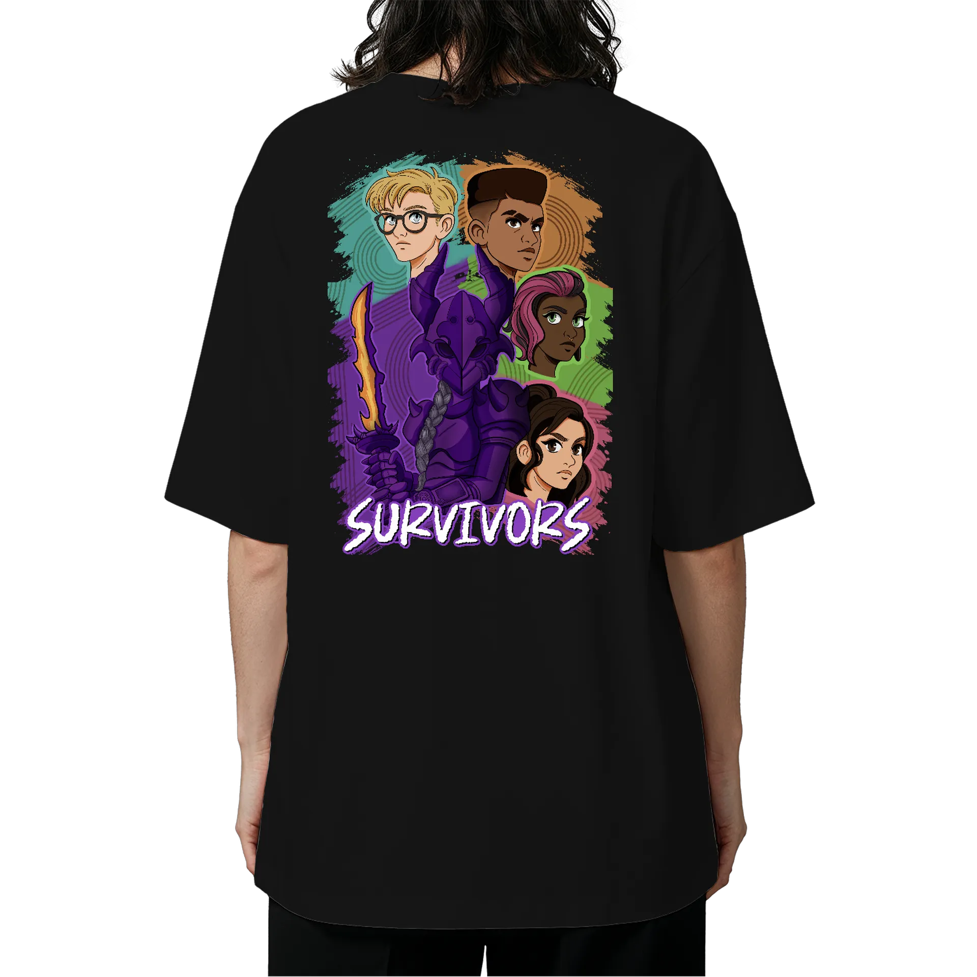 Camiseta Oversized Grounded 2 Survivors - Imagem 5