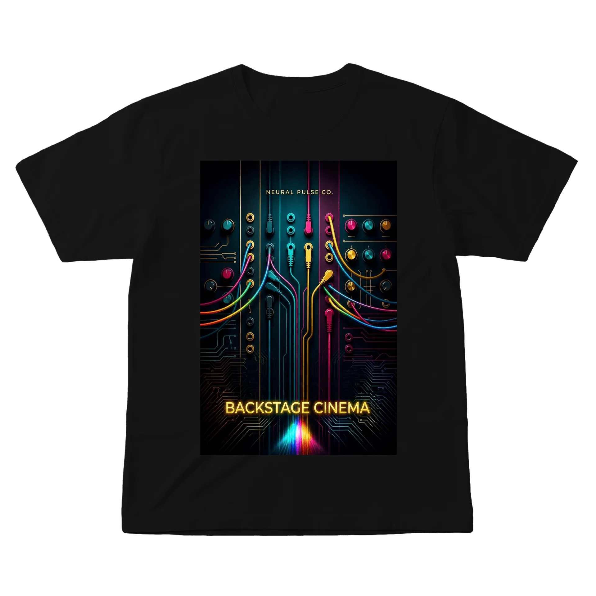 Camiseta Neural Pulse Co. - Backstage Cinema - Imagem 1