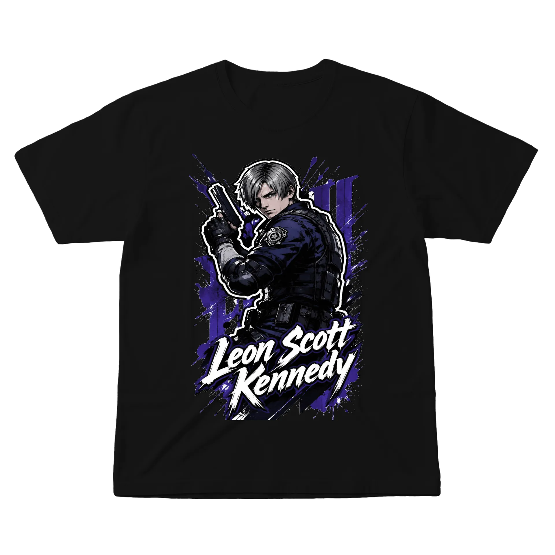 Camiseta personalizada leon scott kennedy - Imagem 1