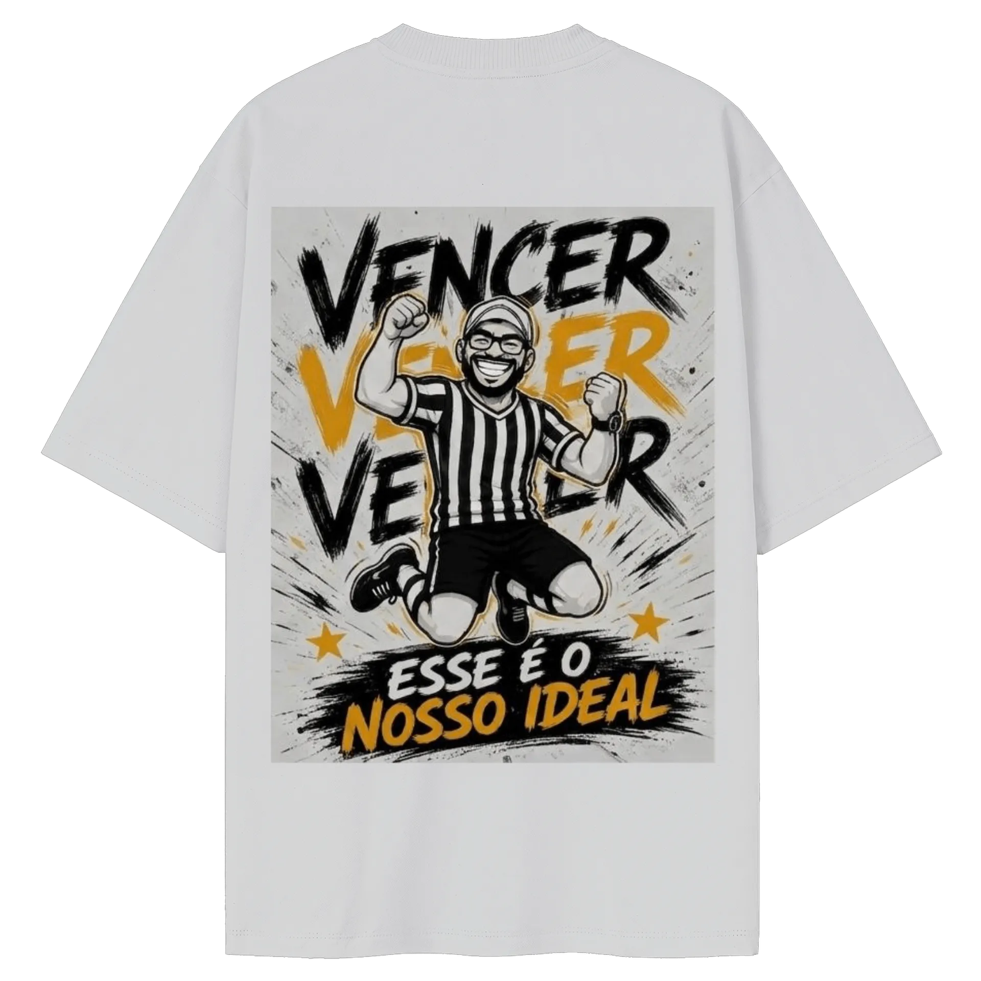Camiseta Oversized V3 Branca de M13 STORE — imagem 2 de 6