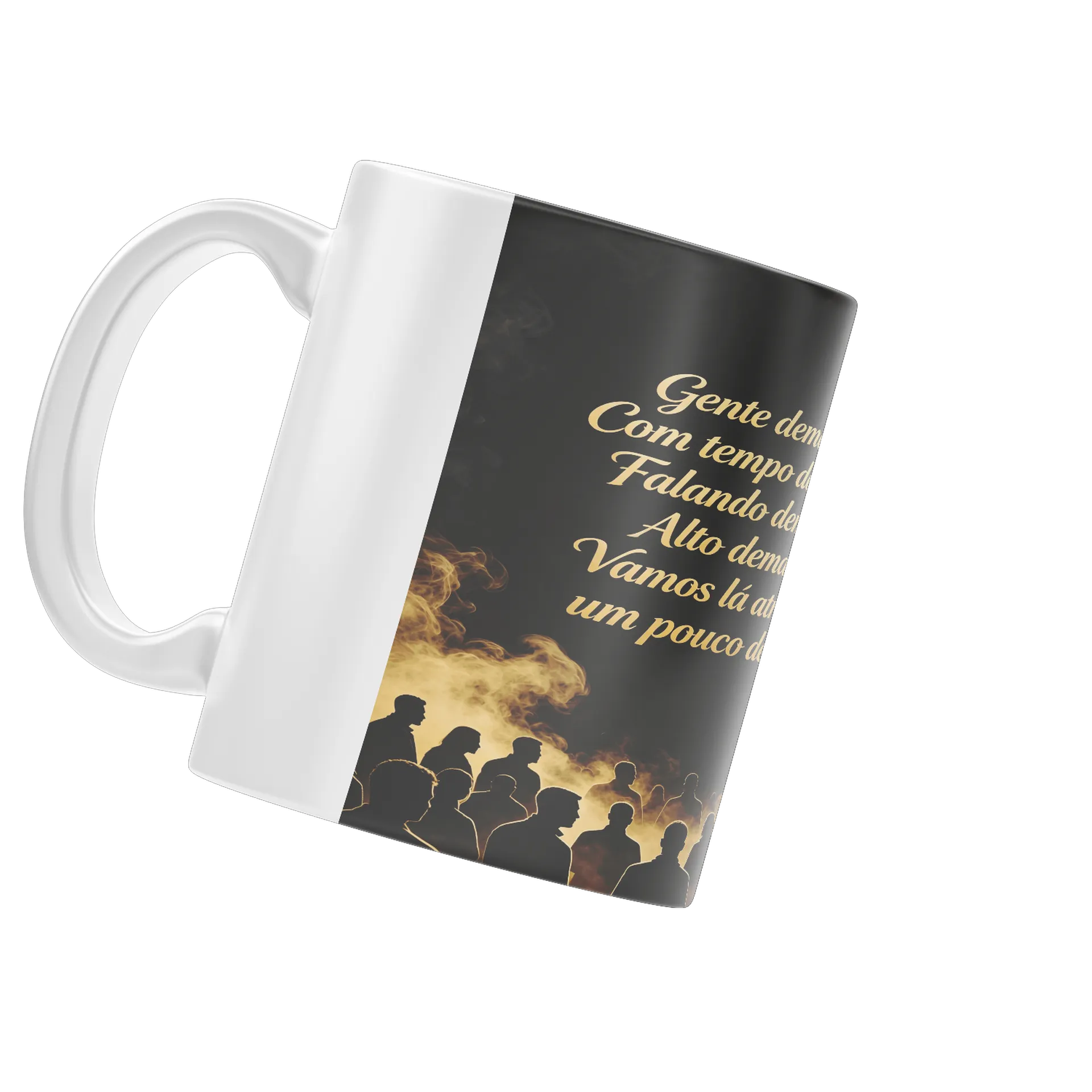 Caneca Estampa Frases Gente Demais 325ml - Imagem 4