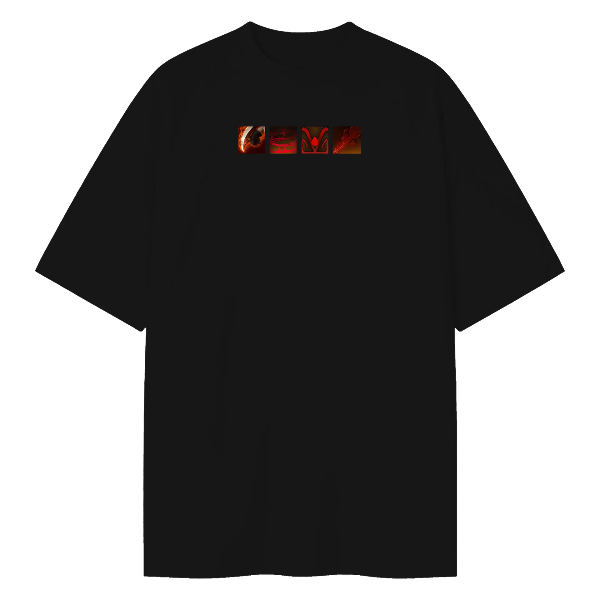 Camiseta Bloodseeker Skills Oversized - Imagem 1