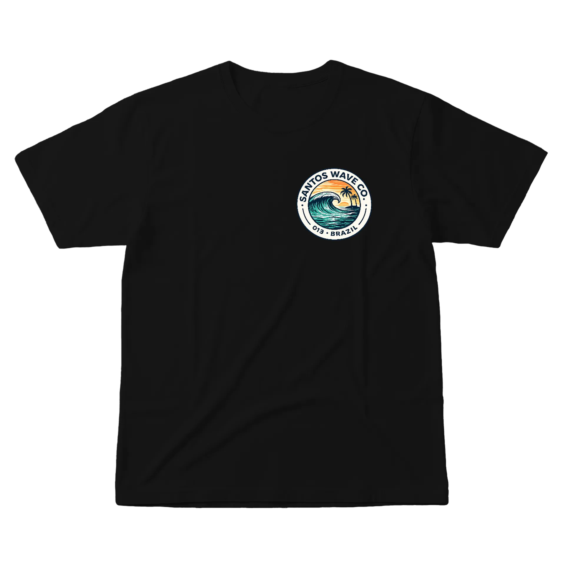 Camiseta Surf Wave Logo 100% Algodão - Imagem 1
