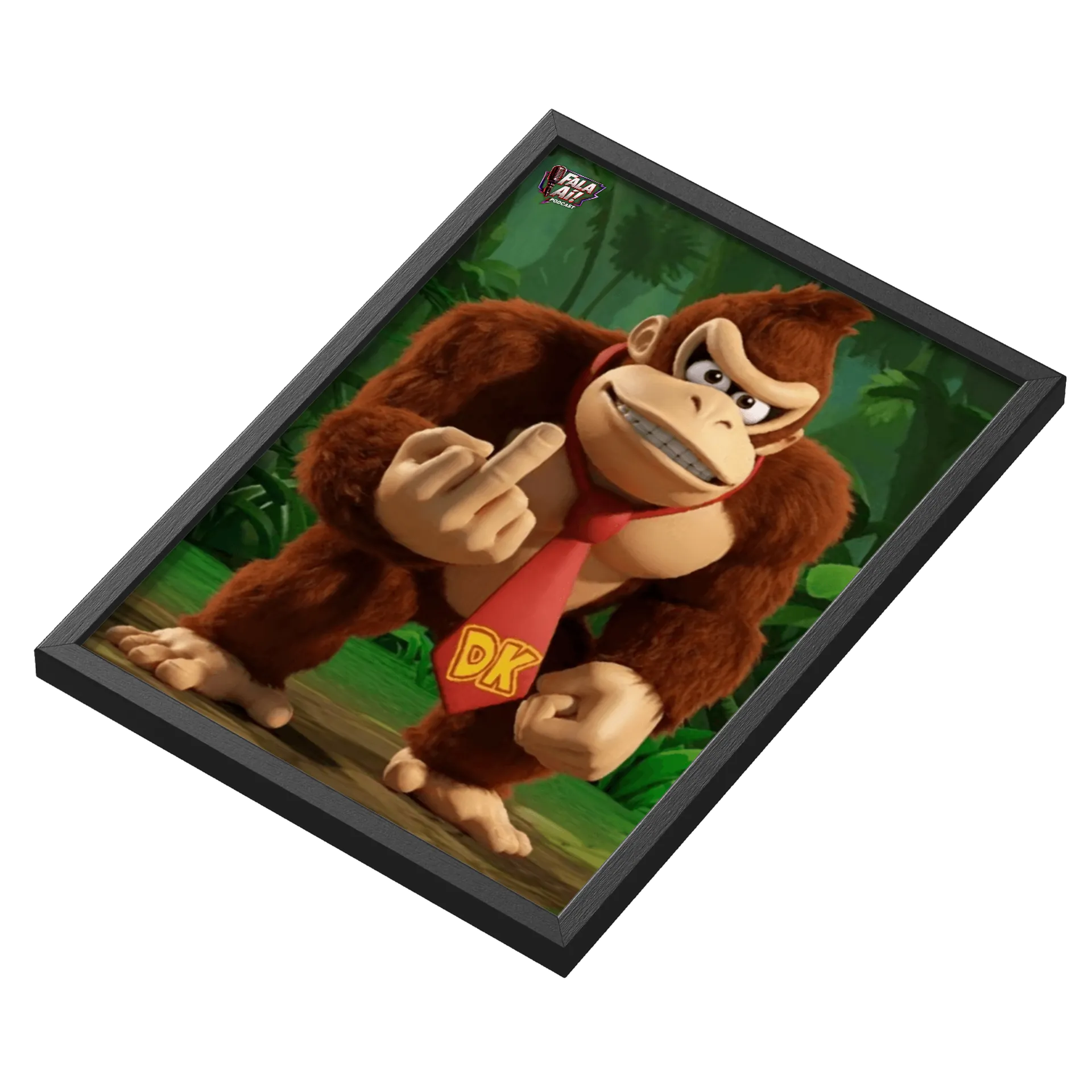 Quadro A3 personalizado Donkey Kong - Imagem 3