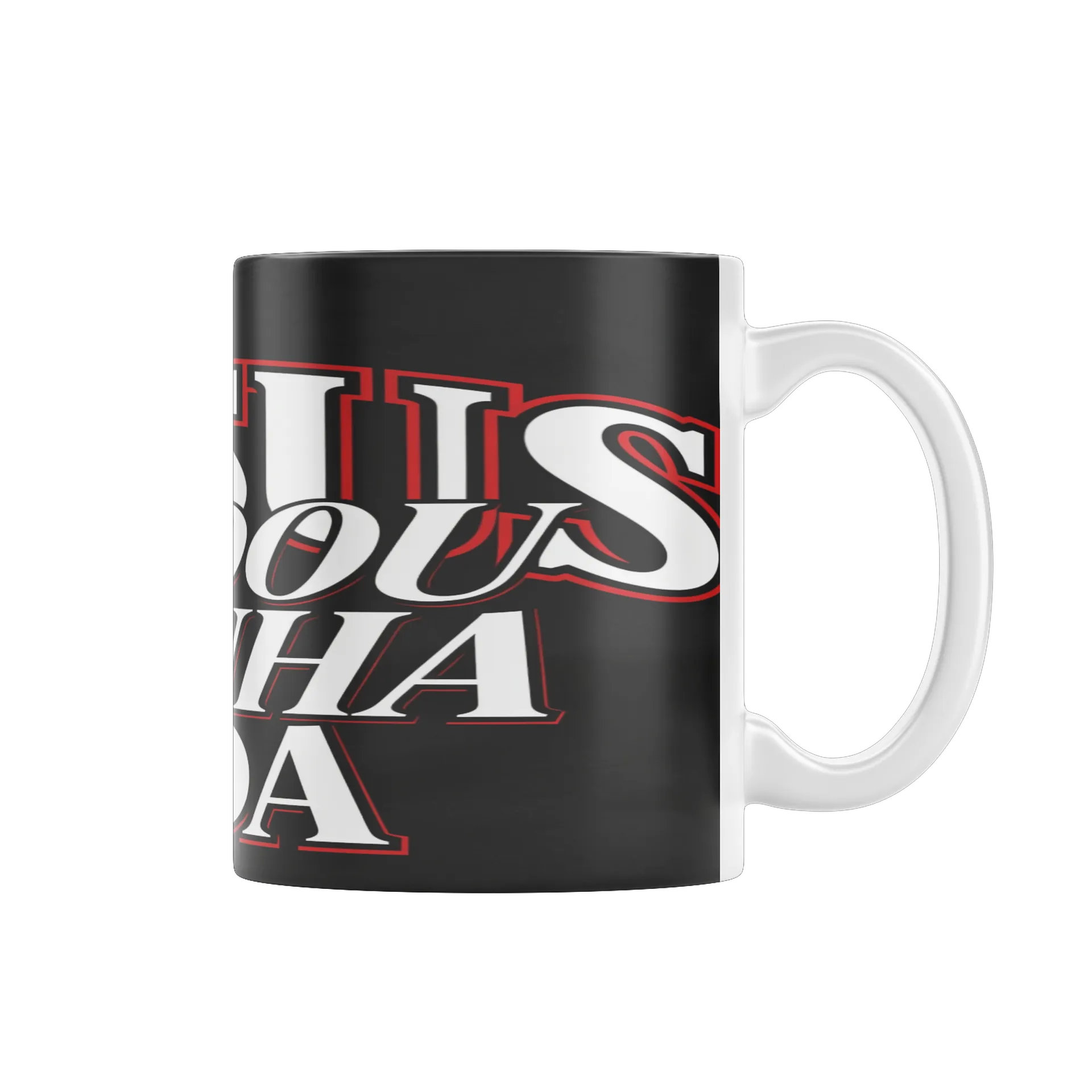 Caneca Cerâmica Gatos Treinando Vida 325ml - Imagem 1